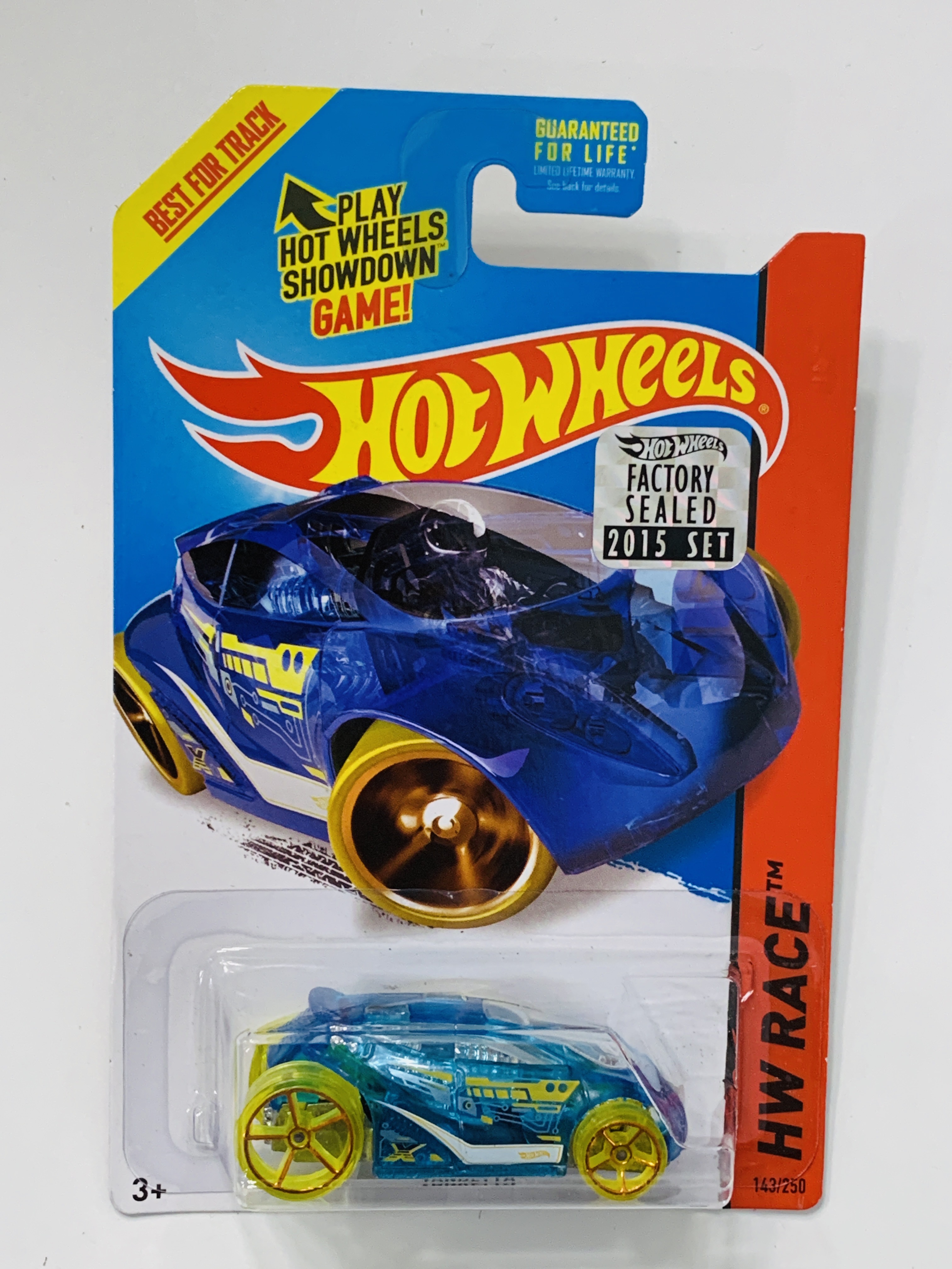 Hot Wheels 2015 Factory Set #143 Vandetta - Blue