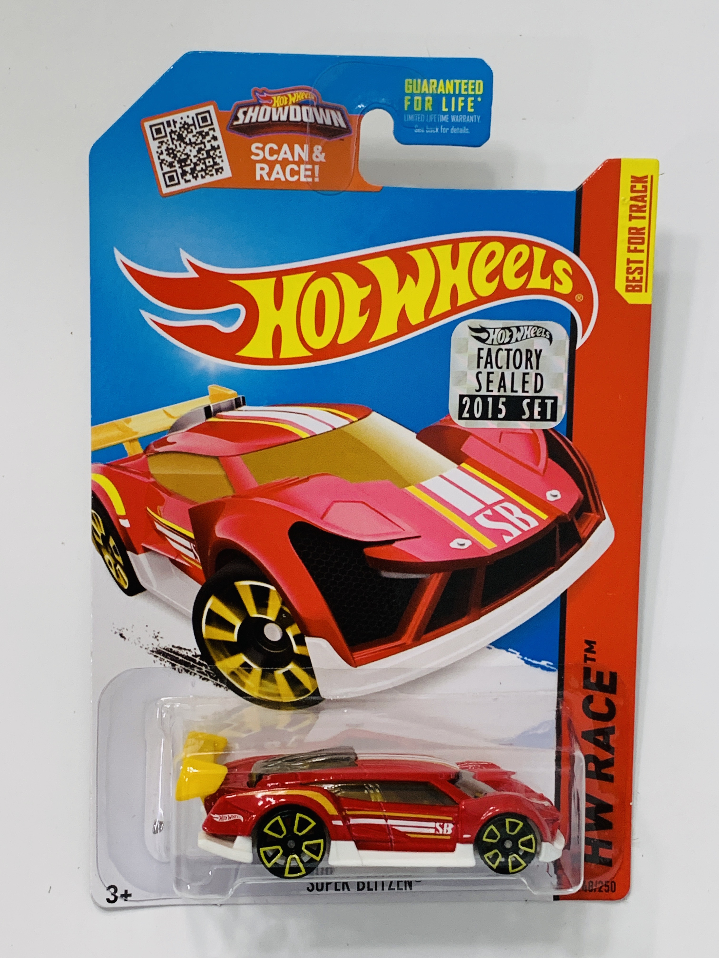 Hot Wheels 2015 Factory Set #148 Super Blitzen - Red