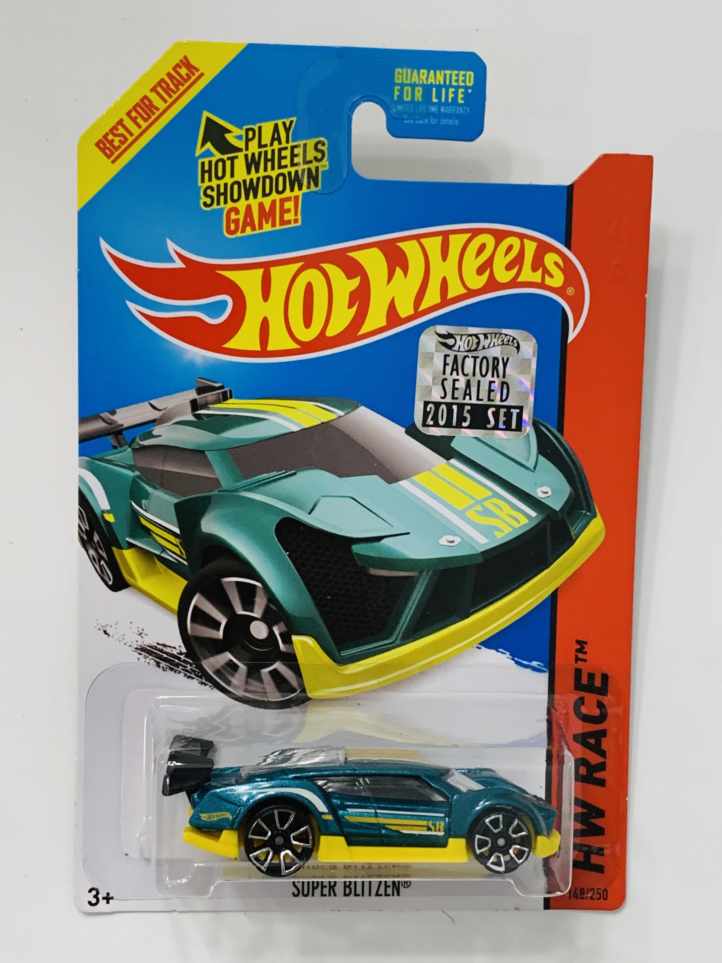 Hot Wheels 2015 Factory Set #148 Super Blitzen - Green