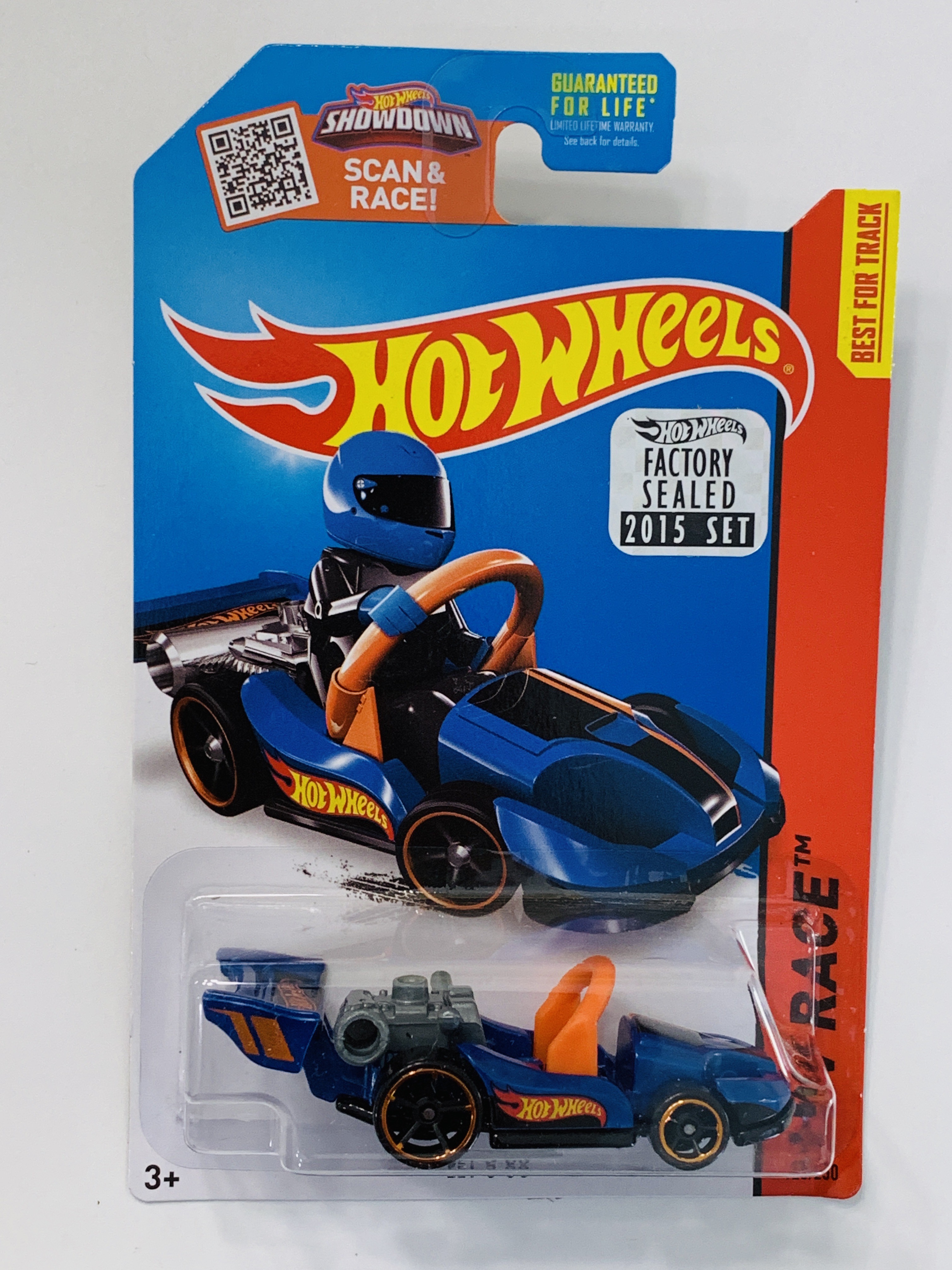 Hot Wheels 2015 Factory Set #126 Let's Go - Blue