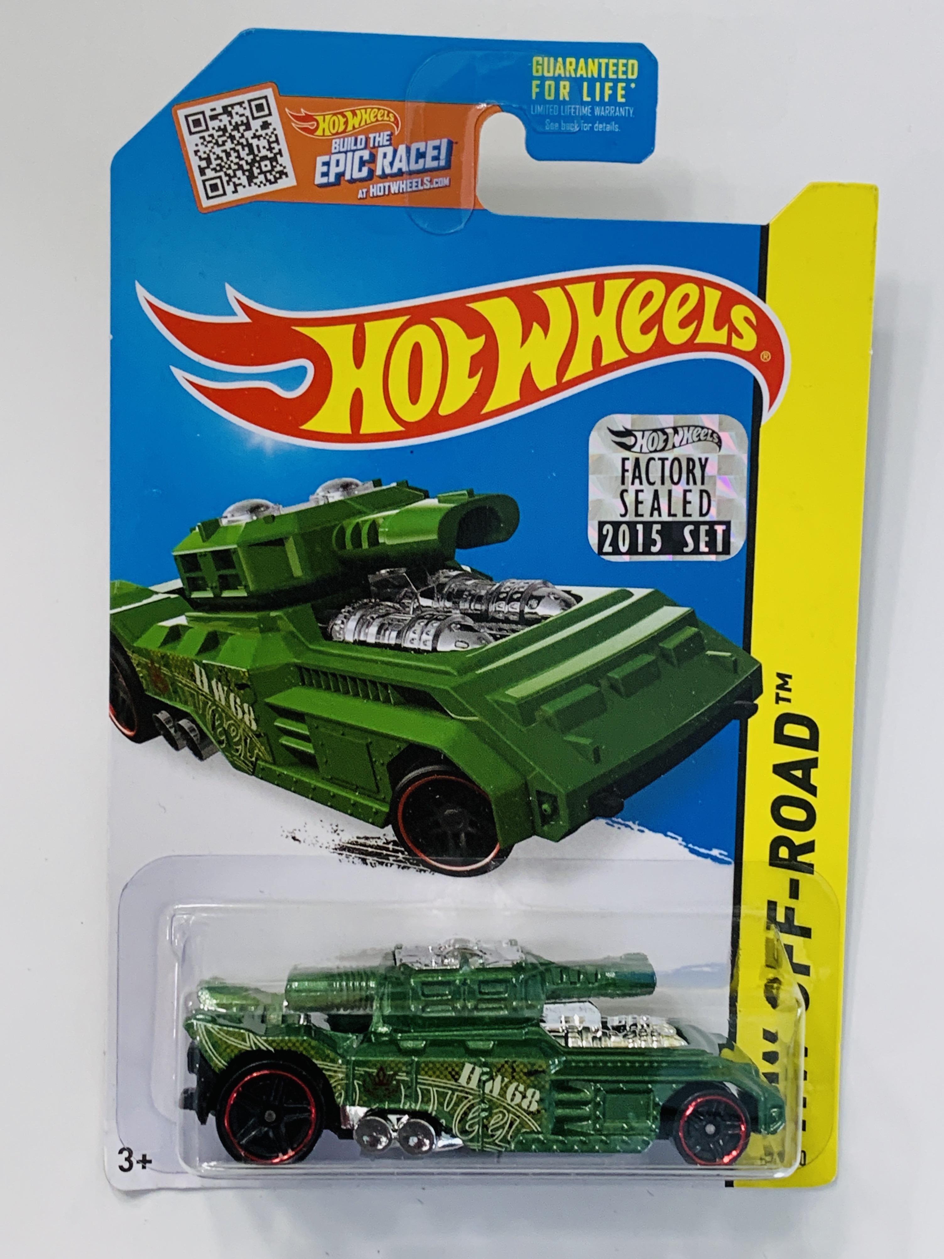 Hot Wheels 2015 Factory Set #87 Invader - Green