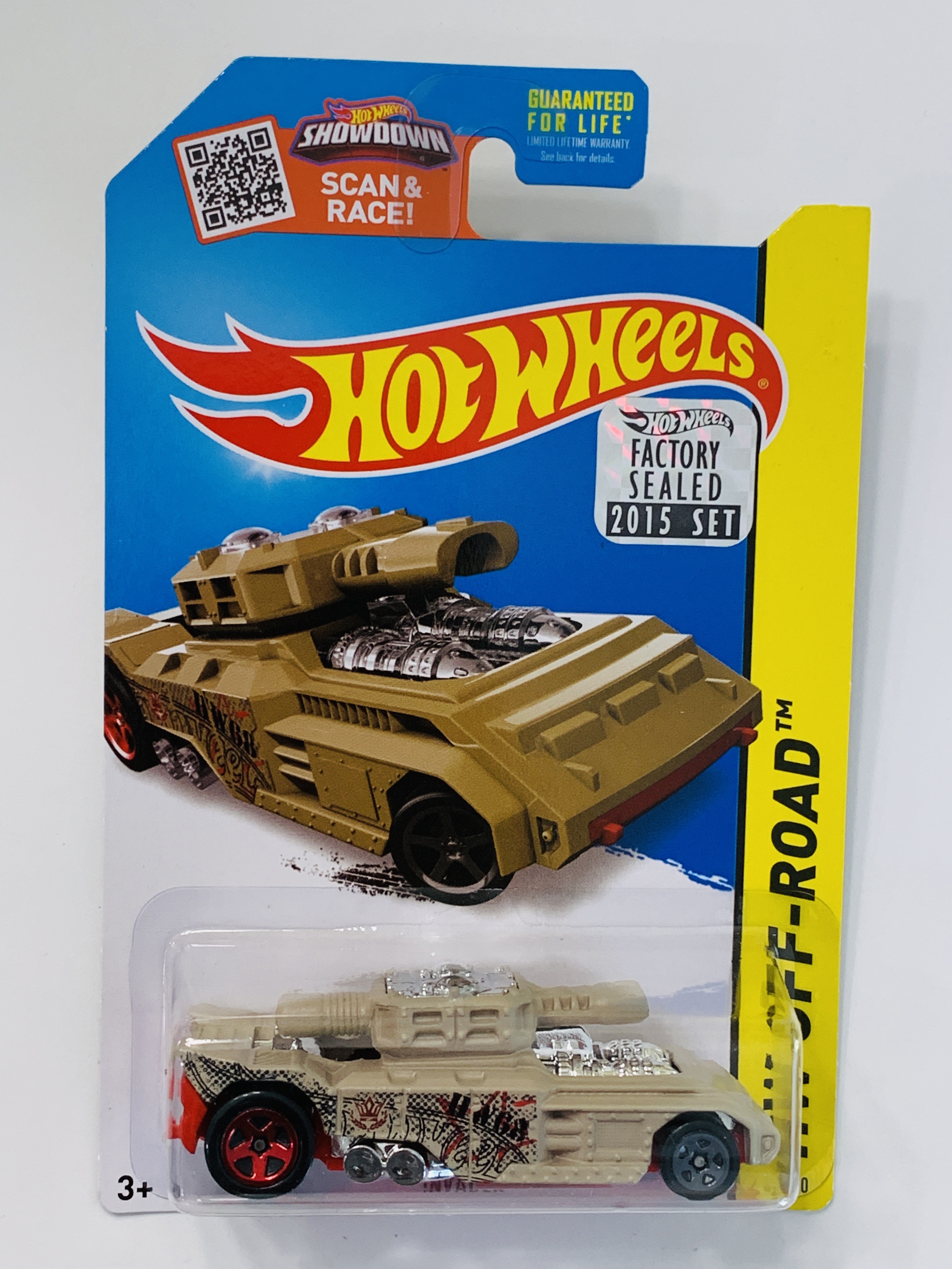 Hot Wheels 2015 Factory Set #87 Invader - Tan