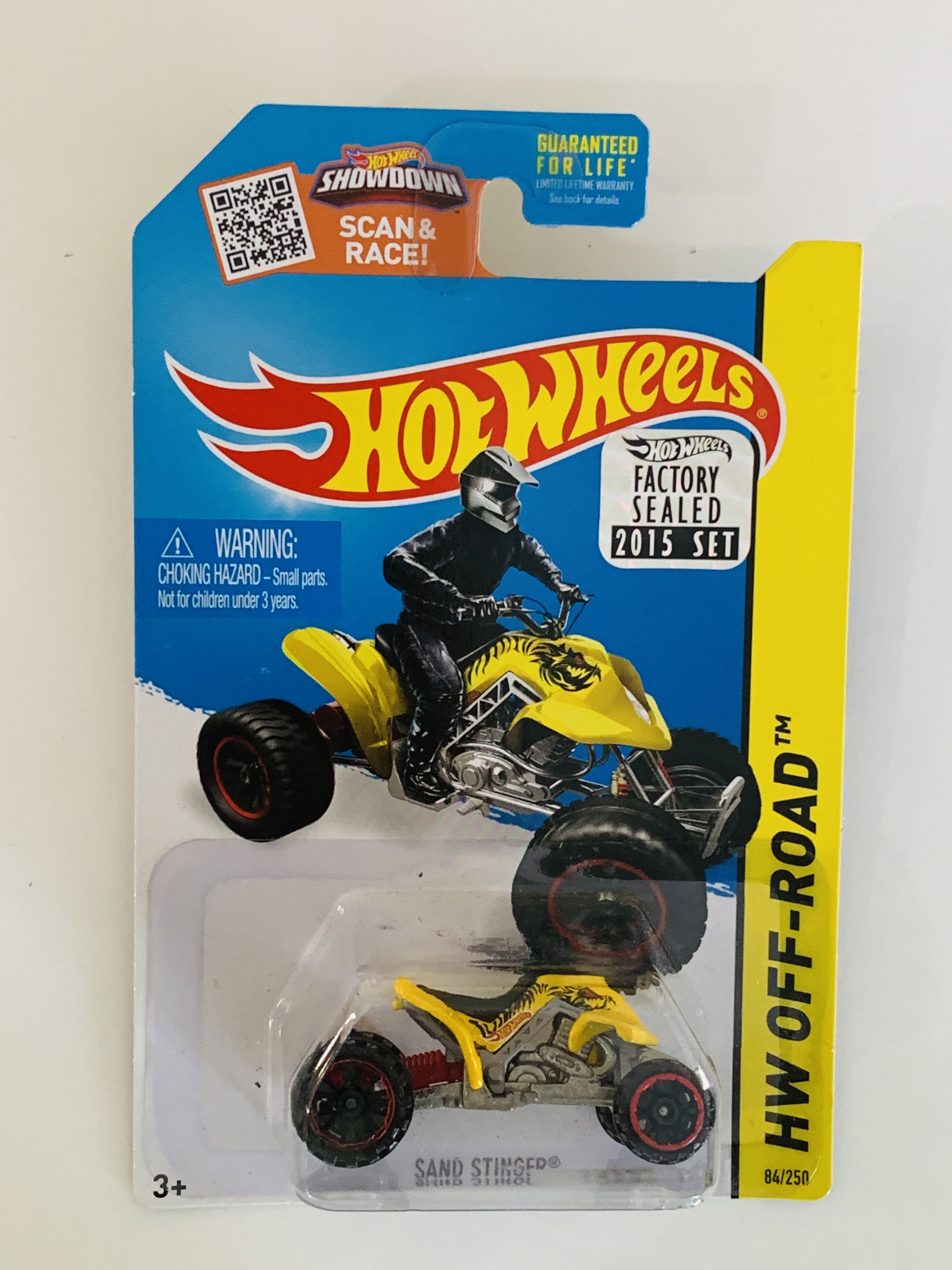 Hot Wheels 2015 Factory Set #84 Sand Stinger - Yellow