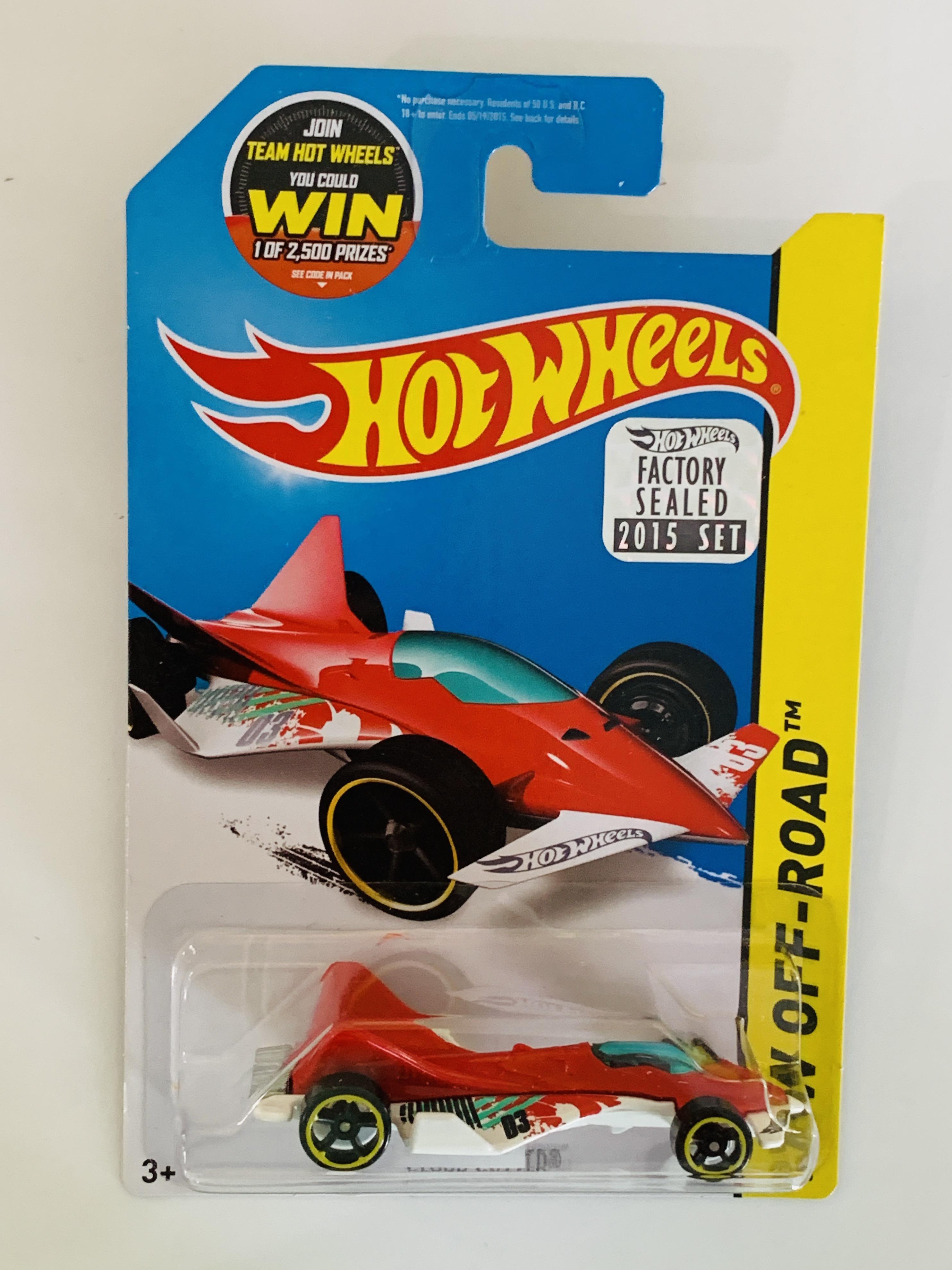 Hot Wheels 2015 Factory Set #91 Cloud Cutter - Red