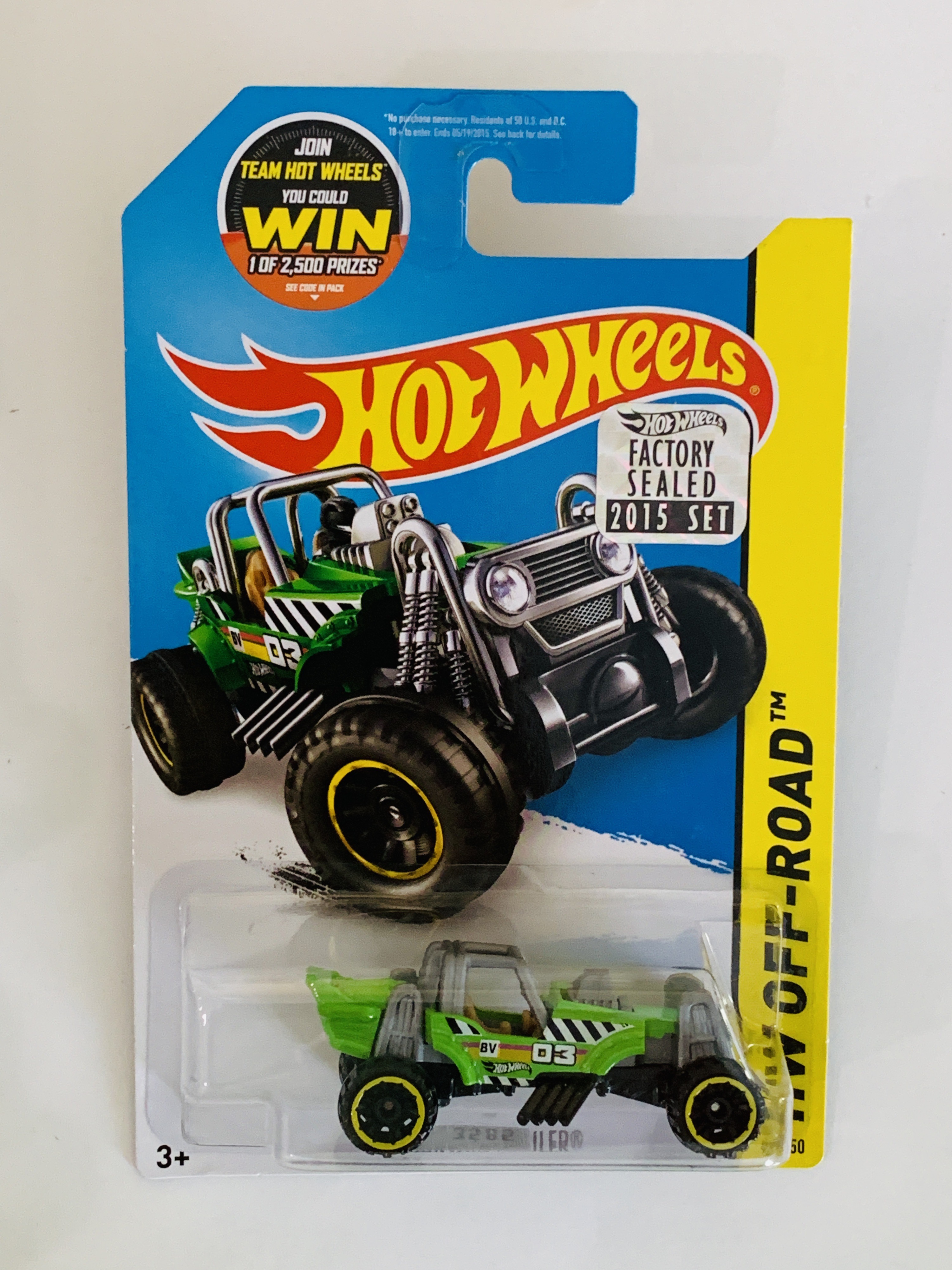 Hot Wheels 2015 Factory Set #97 Mountain Mauler - Green