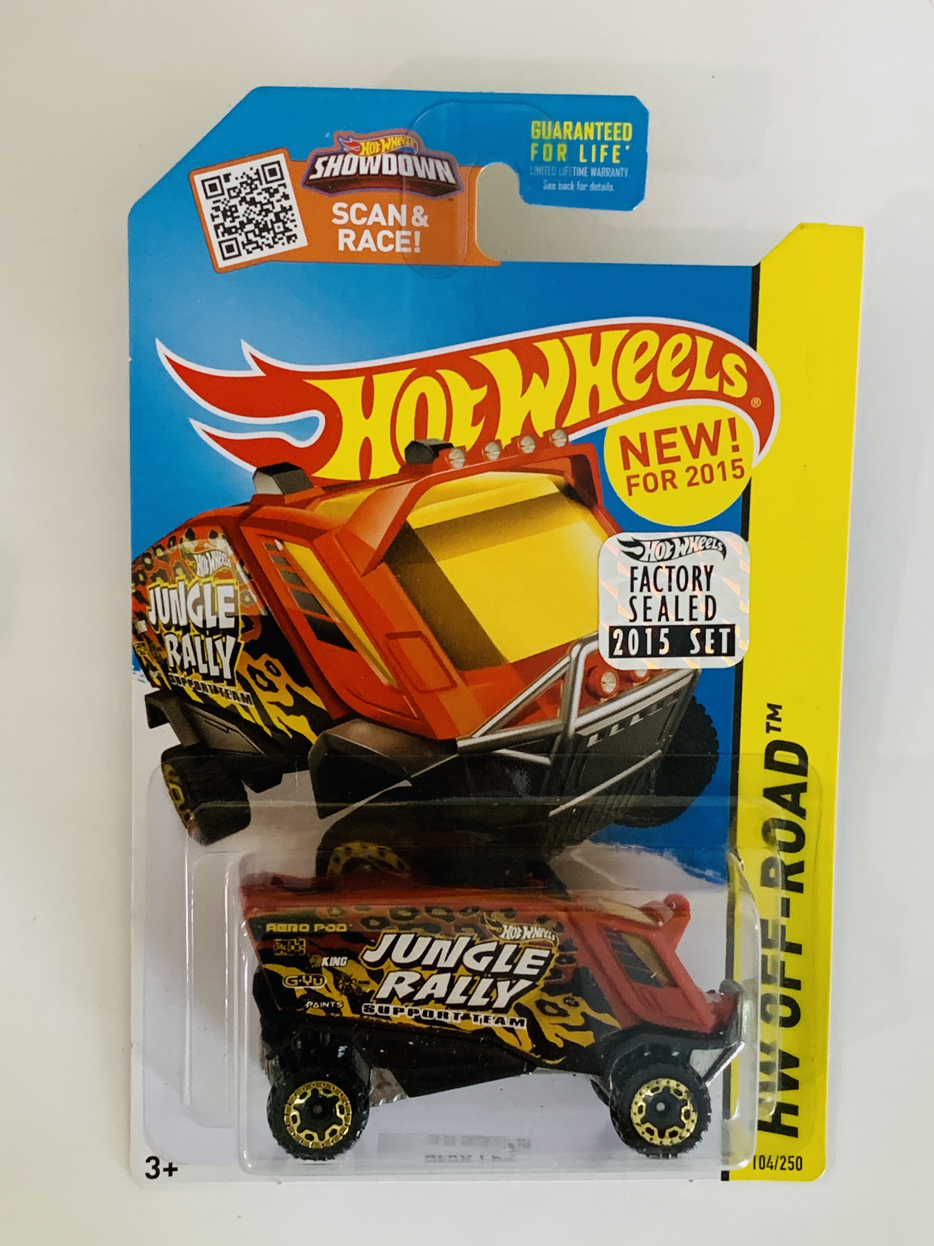 Hot Wheels 2015 Factory Set #104 Aero Pod - Red