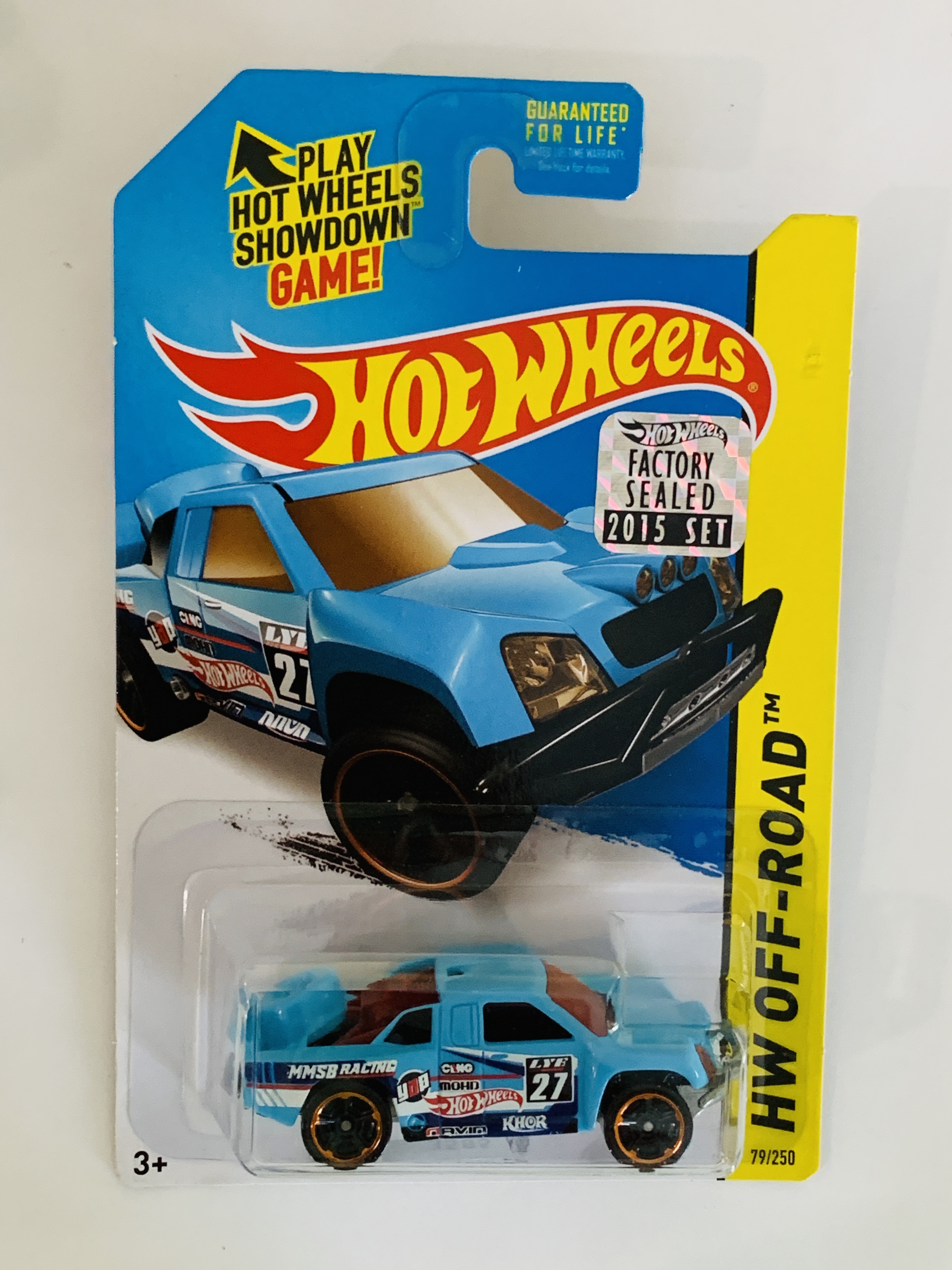 Hot Wheels 2015 Factory Set #79 Off Track - Blue