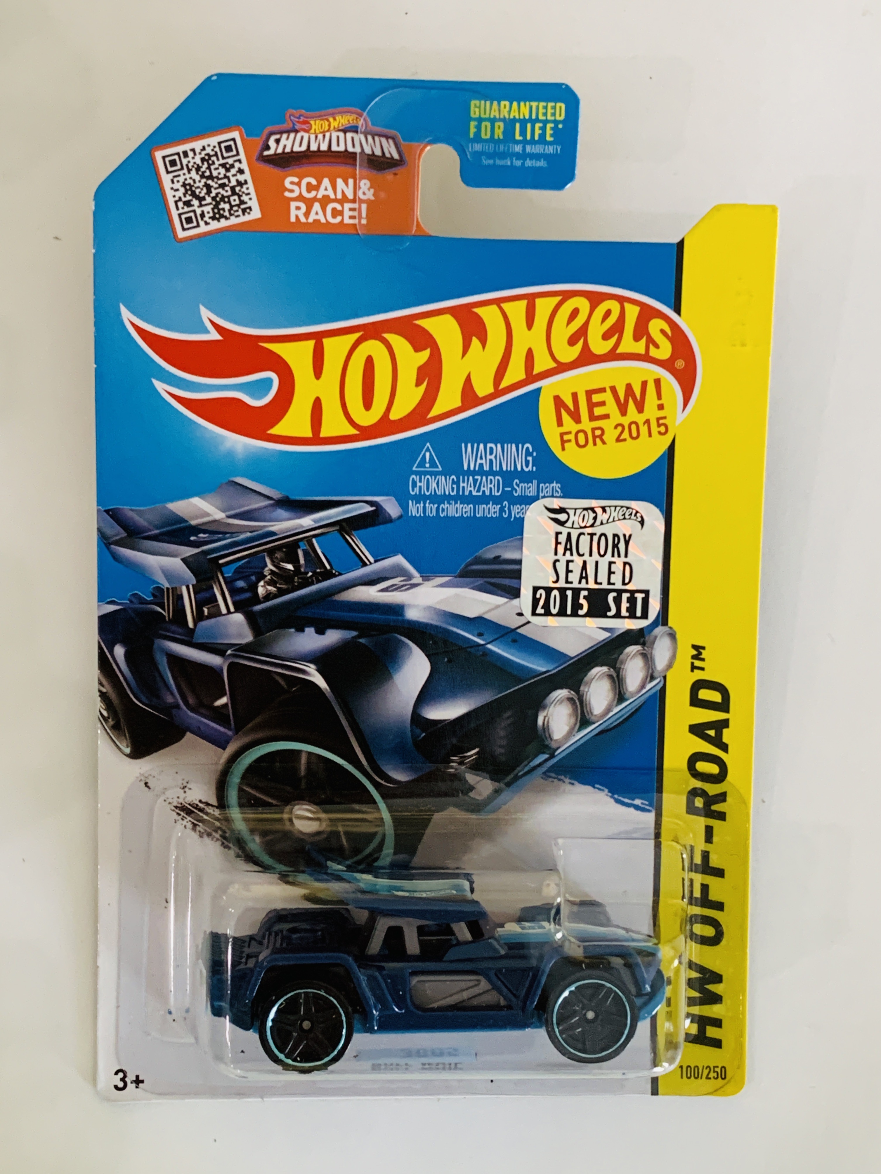 Hot Wheels 2015 Factory Set #100 Bull Whip - Blue