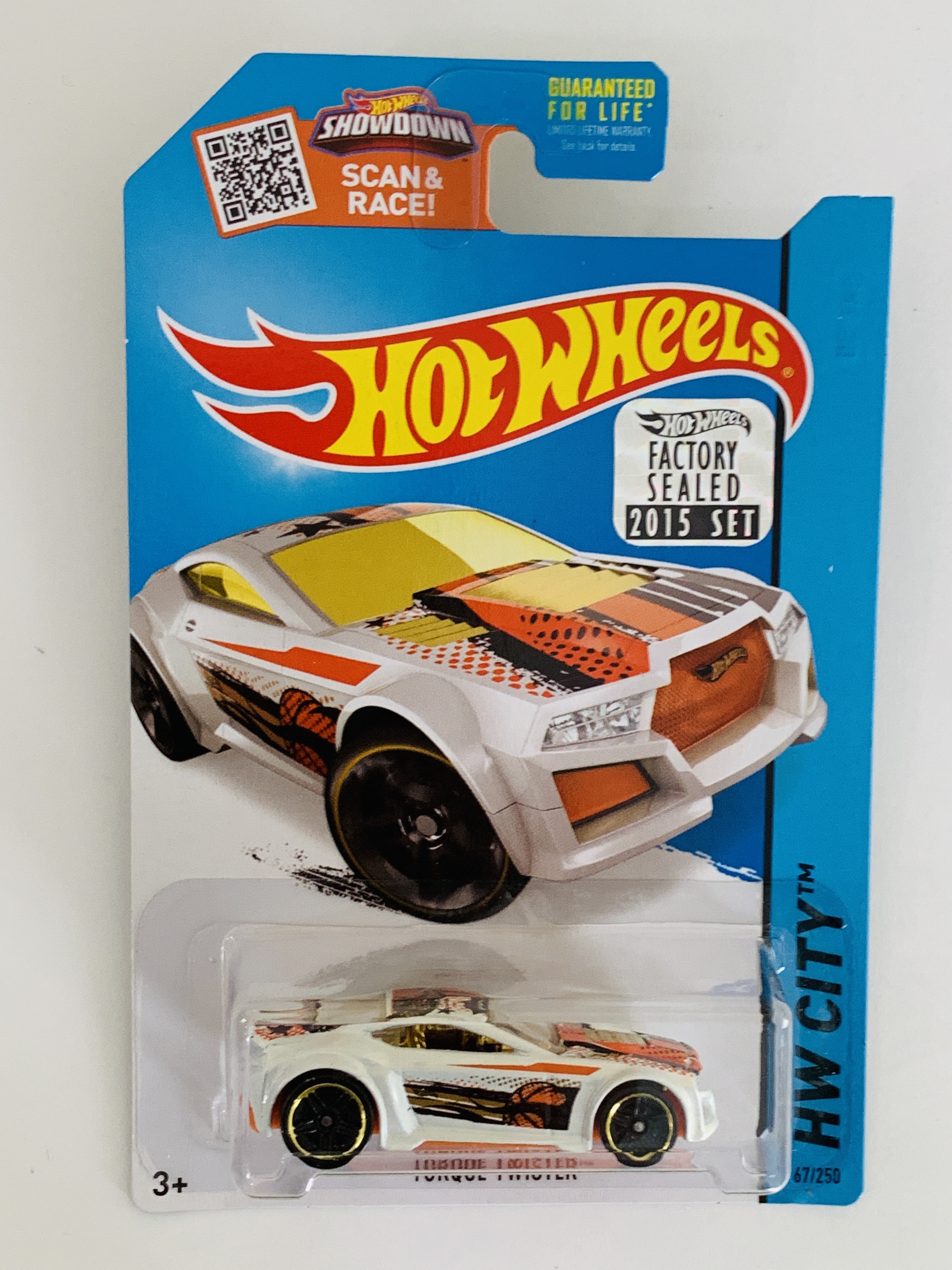 Hot Wheels 2015 Factory Set #67 Torque Twister - White