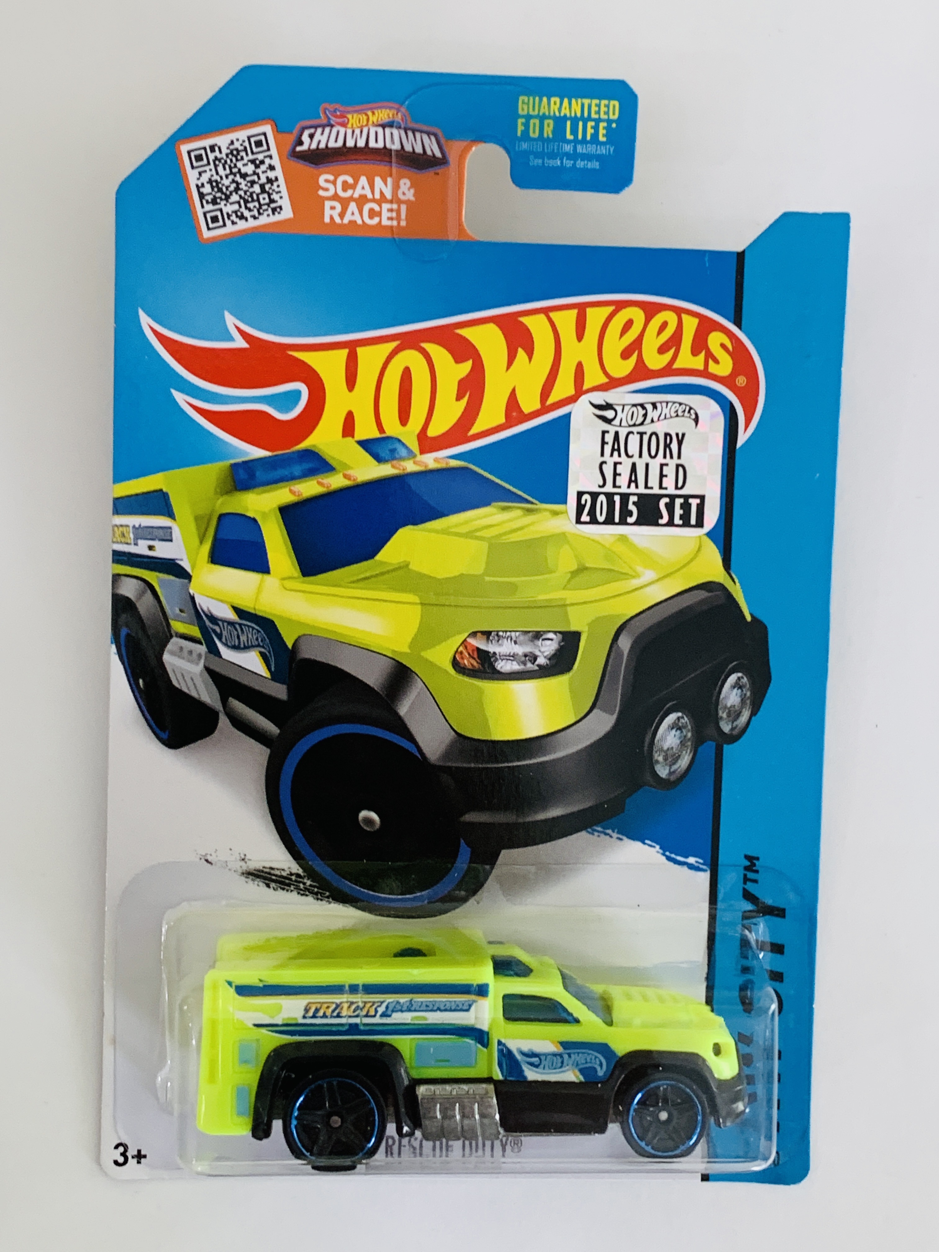 Hot Wheels 2015 Factory Set #46 Rescue Duty - Lime