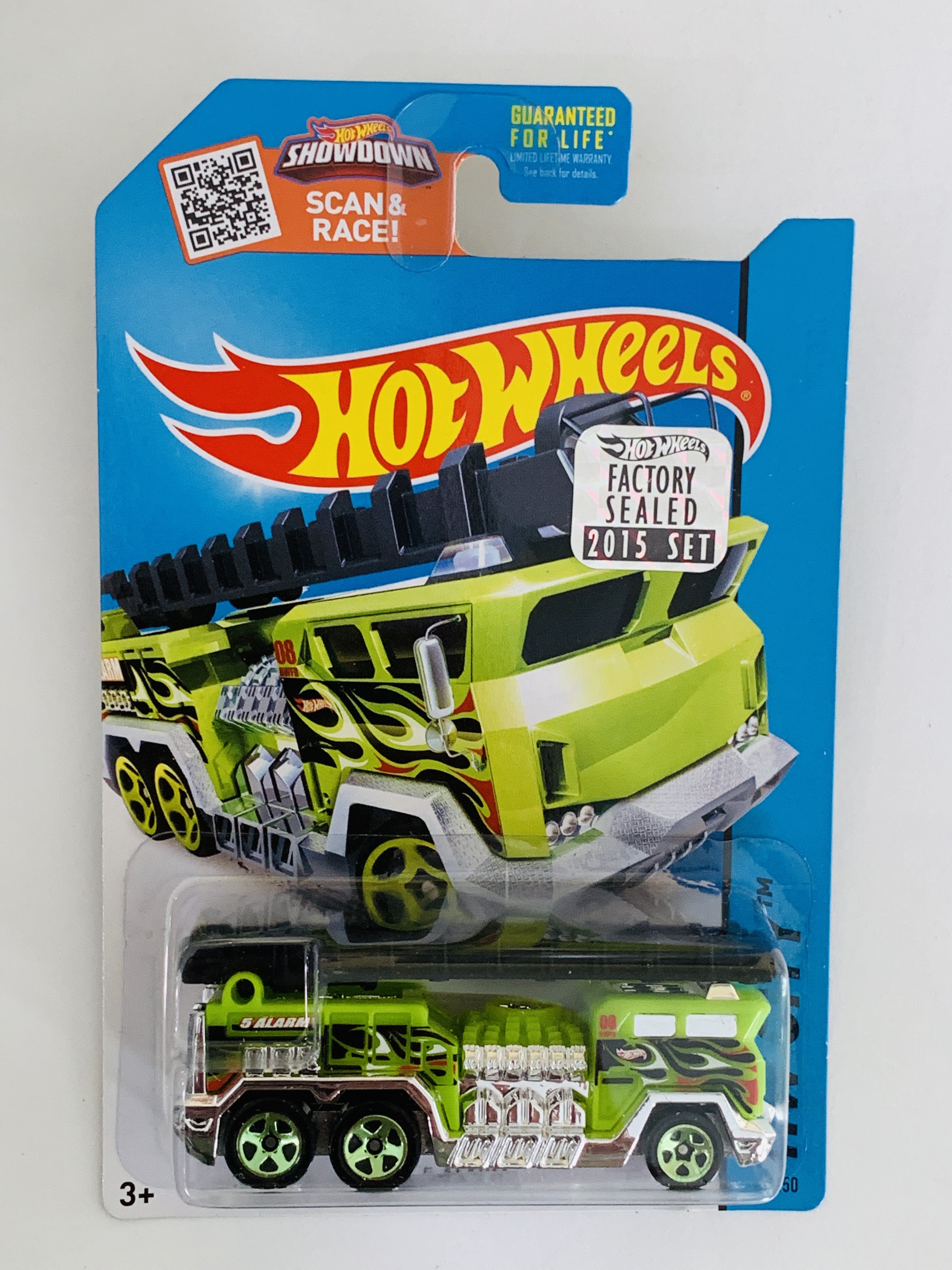 Hot Wheels 2015 Factory Set #51 5 Alarm - Green