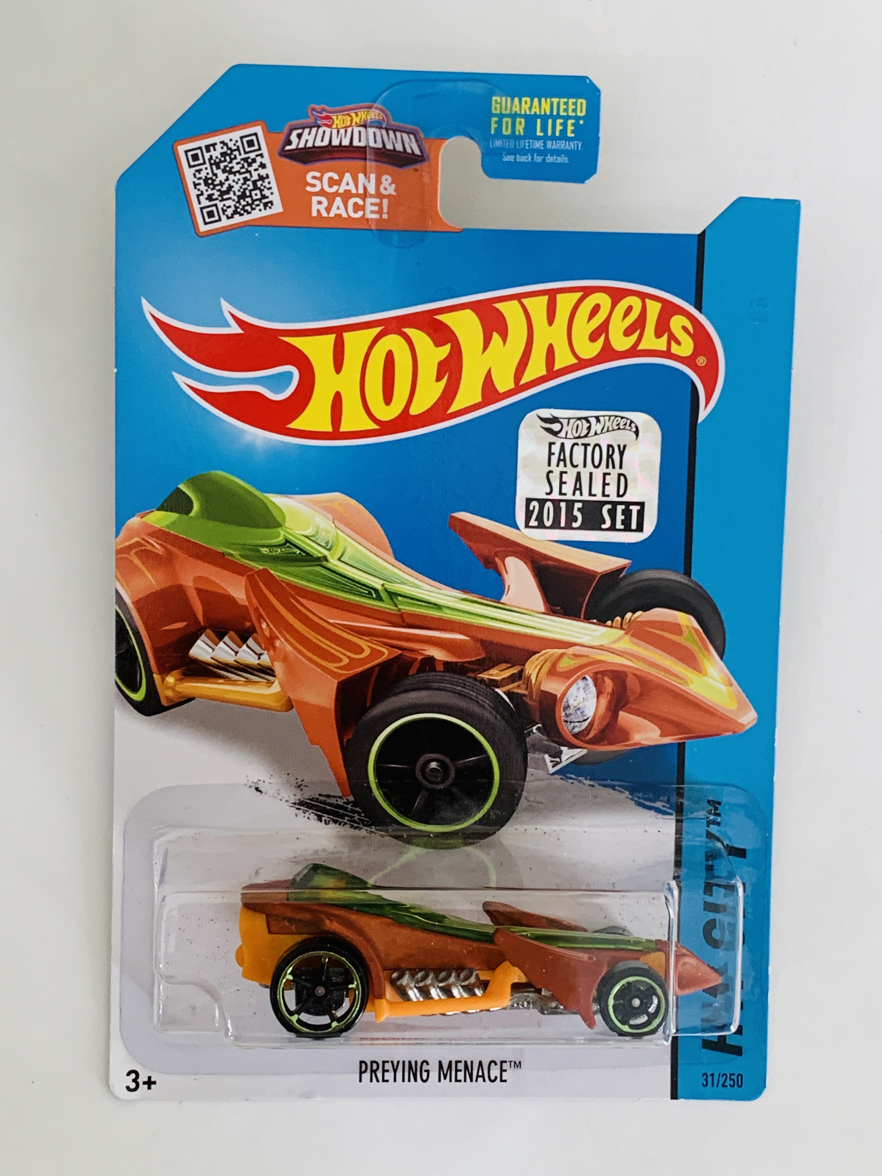 Hot Wheels 2015 Factory Set #31 Preying Menace - Brown