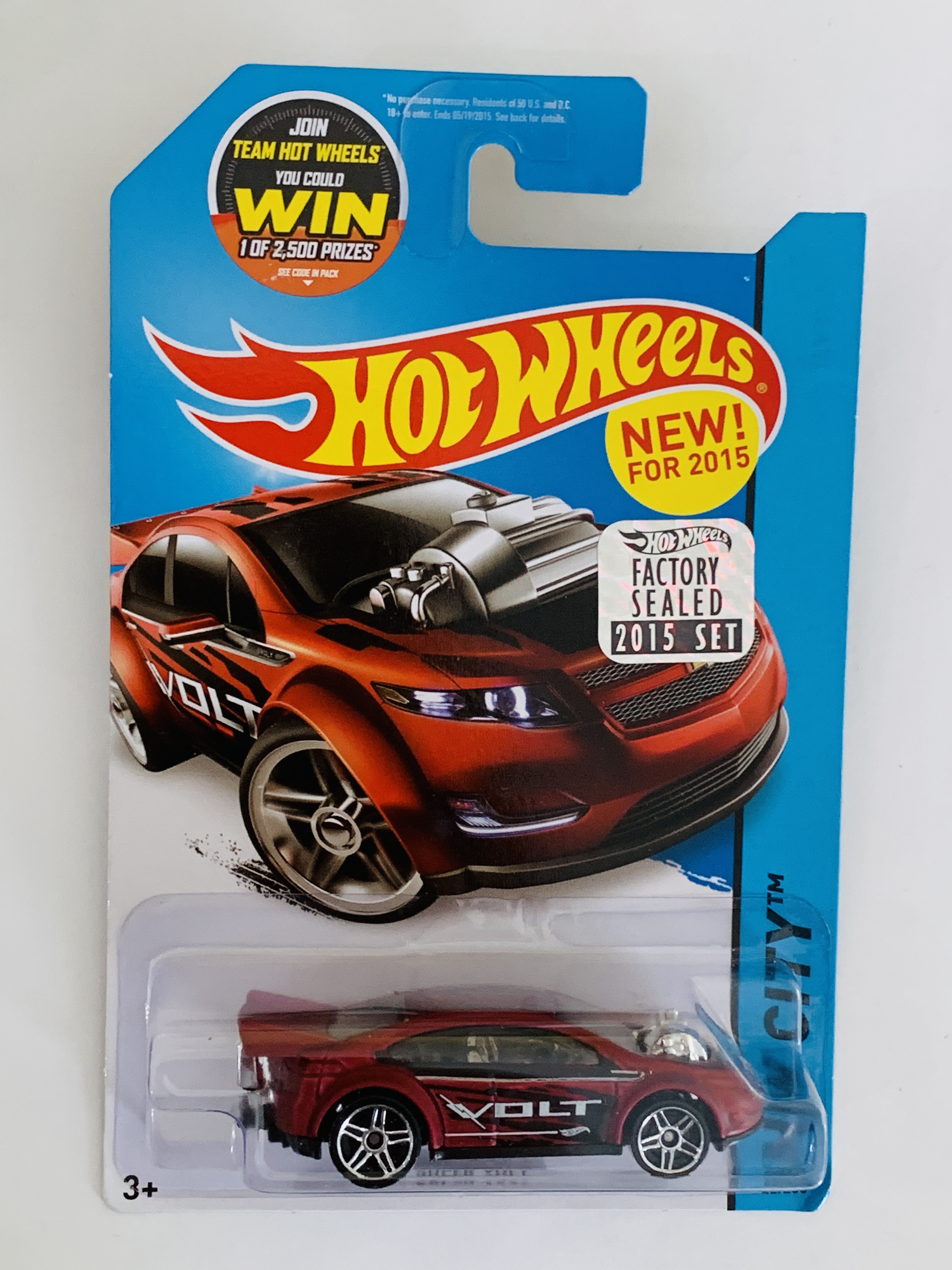 Hot Wheels 2015 Factory Set #22 Super Volt - Red