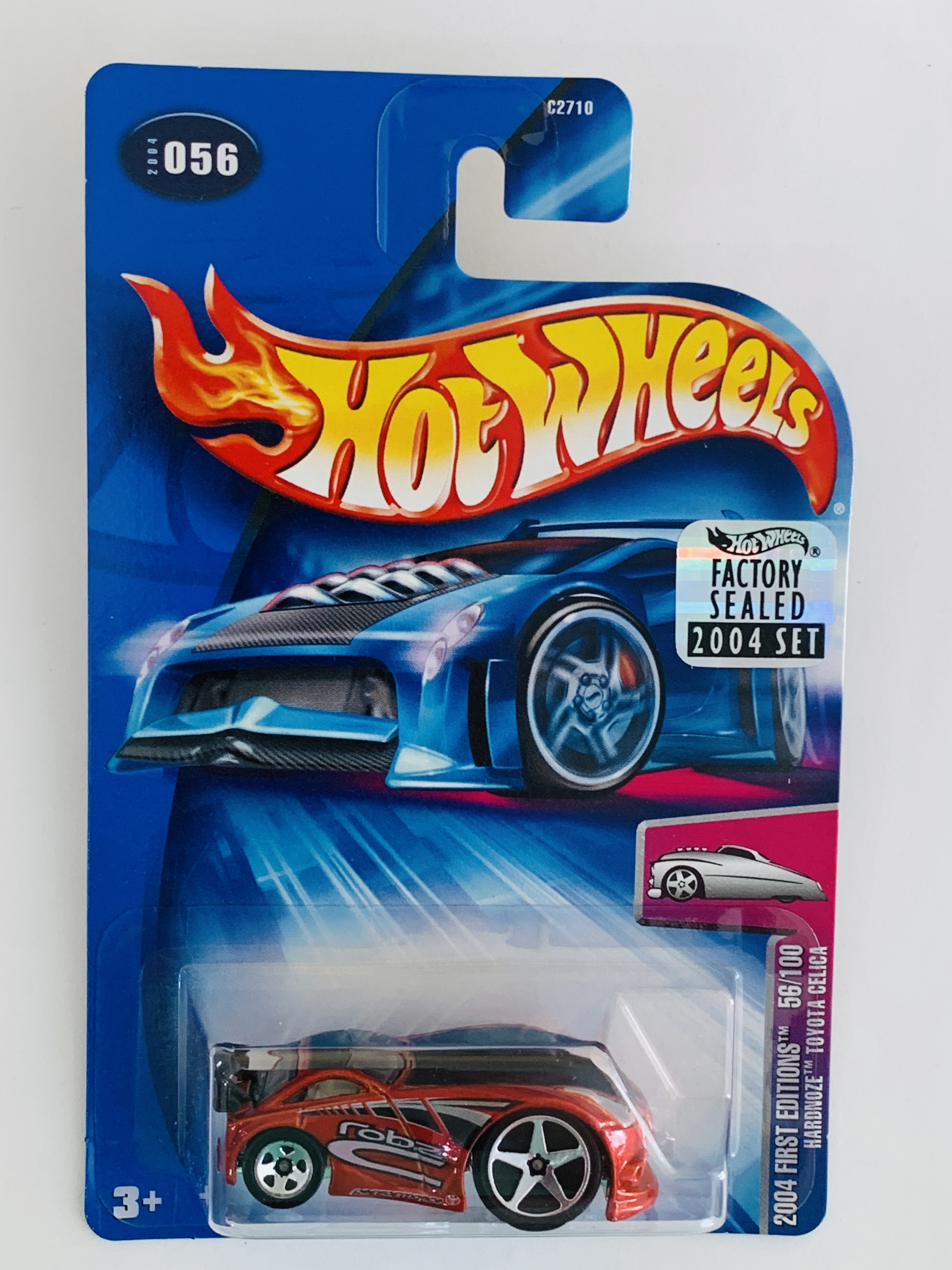 Hot Wheels 2004 Factory Set #056 Hardnoze Toyota Celica