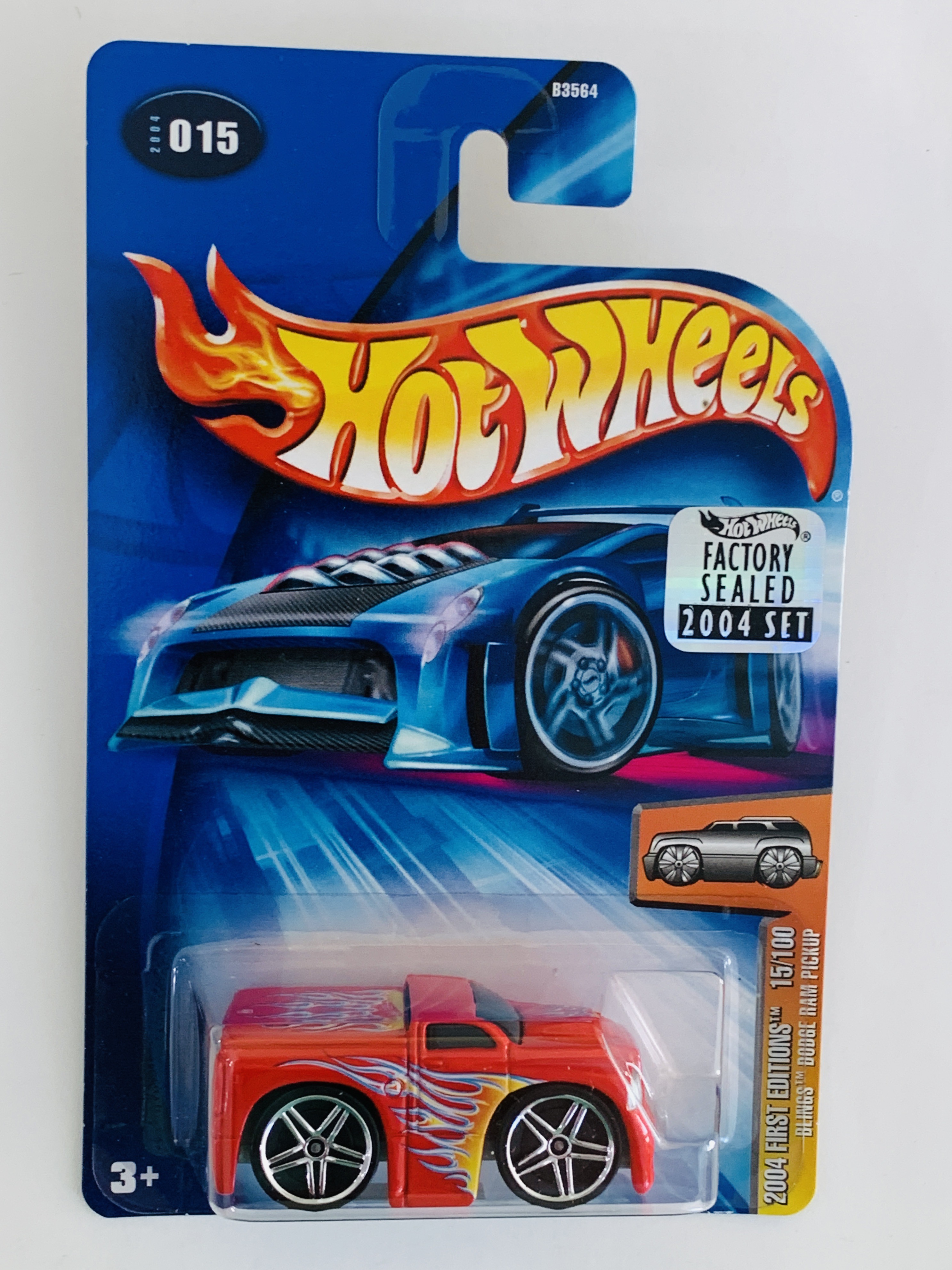 Hot Wheels 2004 Factory Set #015 Blings Dodge RAM Pickup