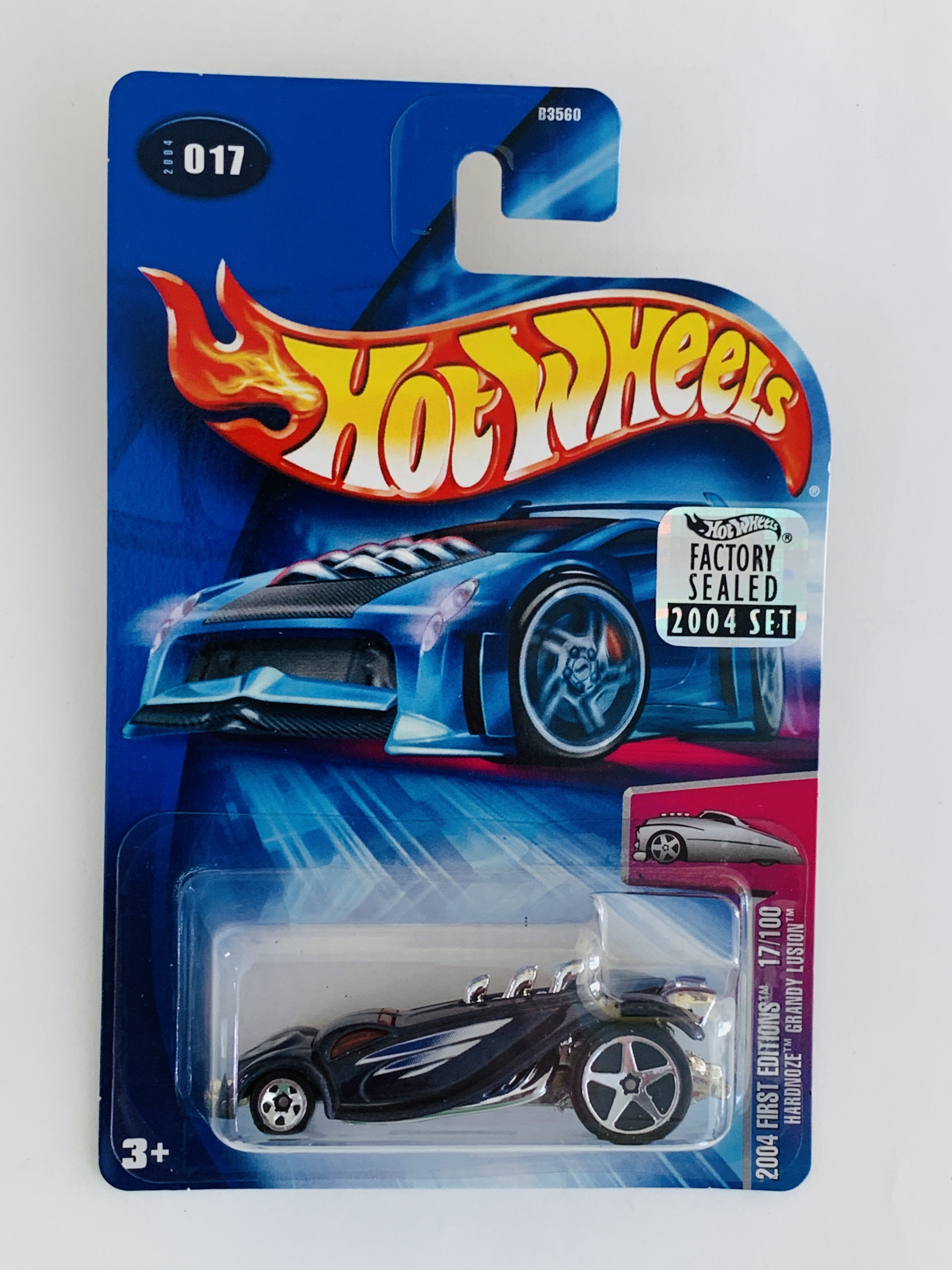 Hot Wheels 2004 Factory Set #017 Hardnoze Grandy Lusion