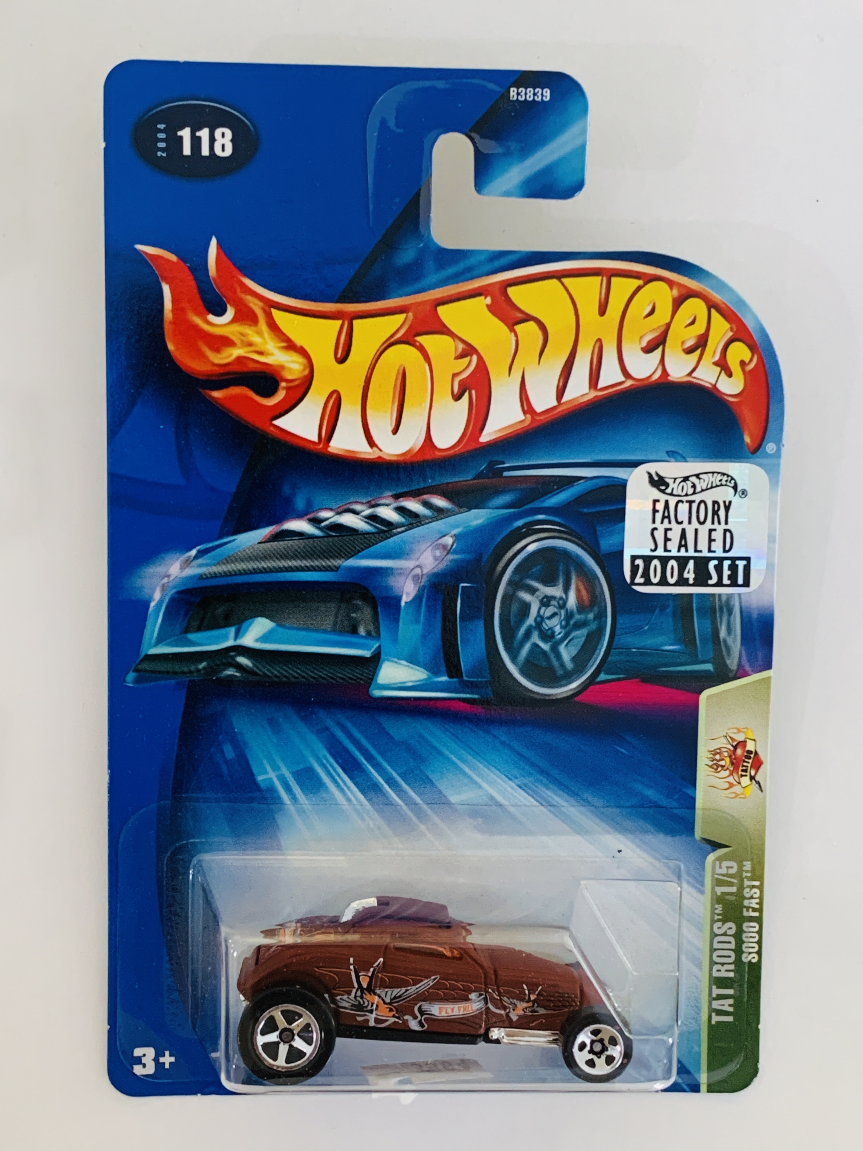 Hot Wheels 2004 Factory Set #118 Sooo Fast