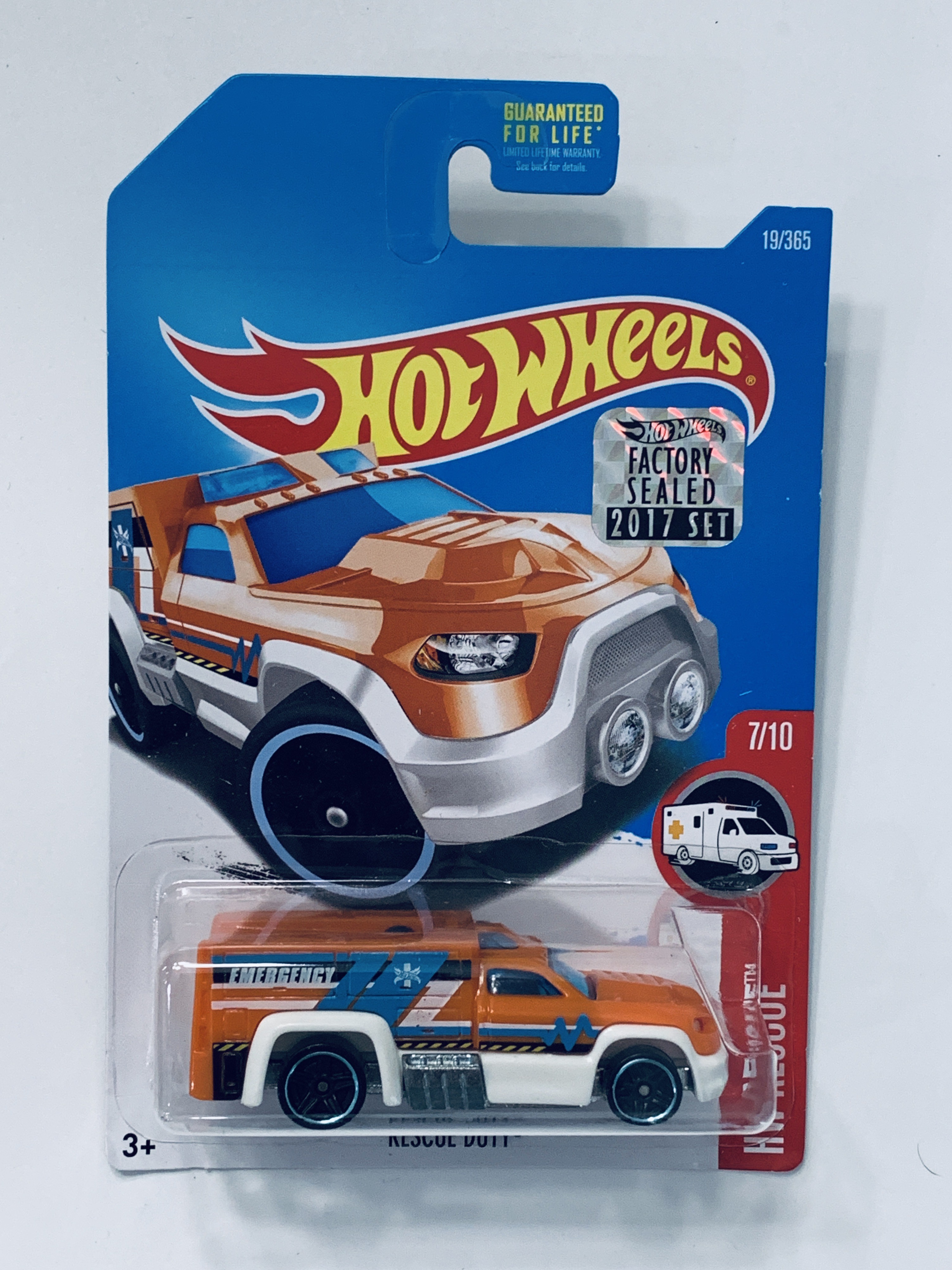 Hot Wheels 2017 Factory Set #19 Rescue Duty