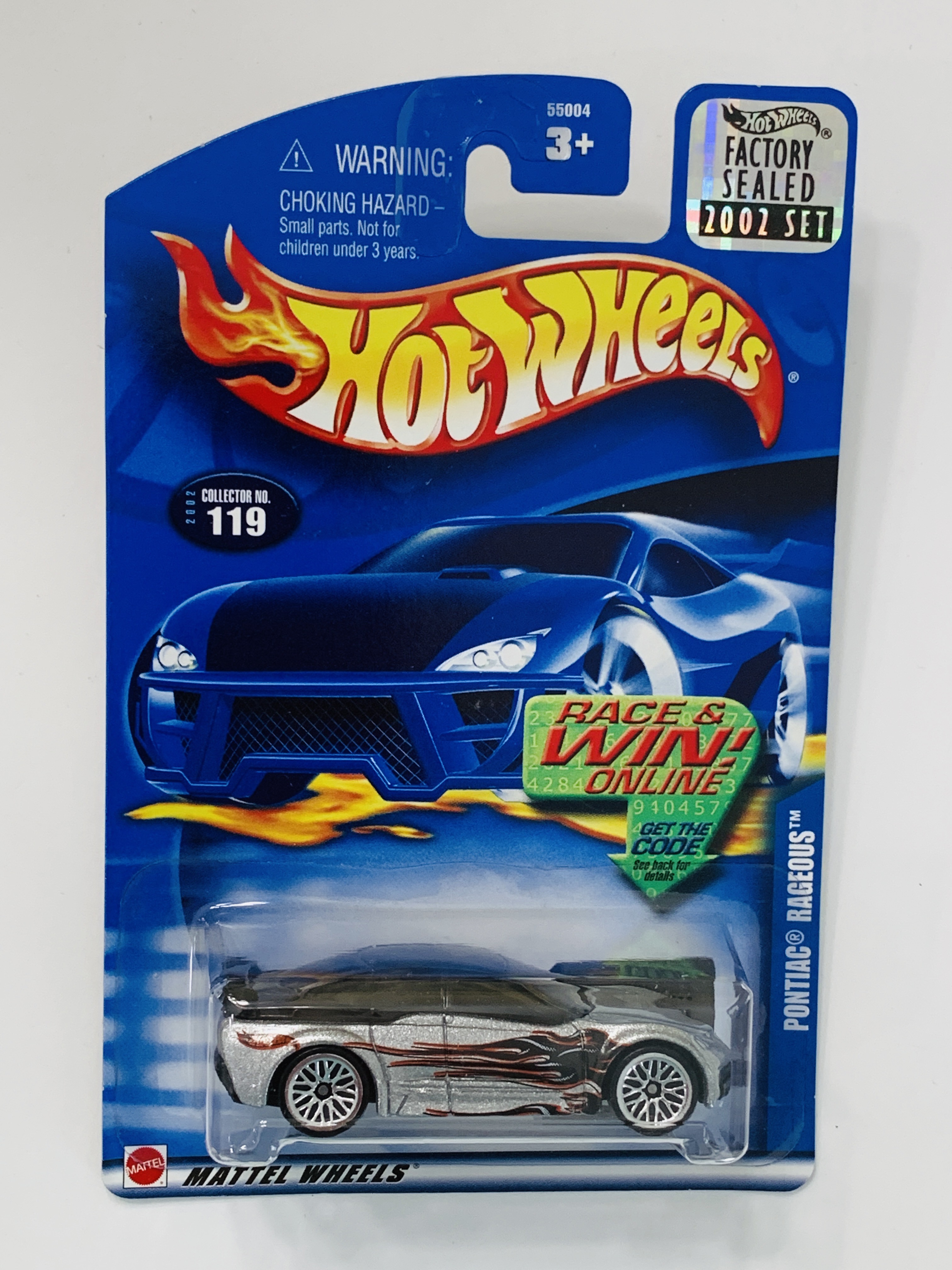 Hot Wheels 2002 Factory Set #119 Pontiac Rageous