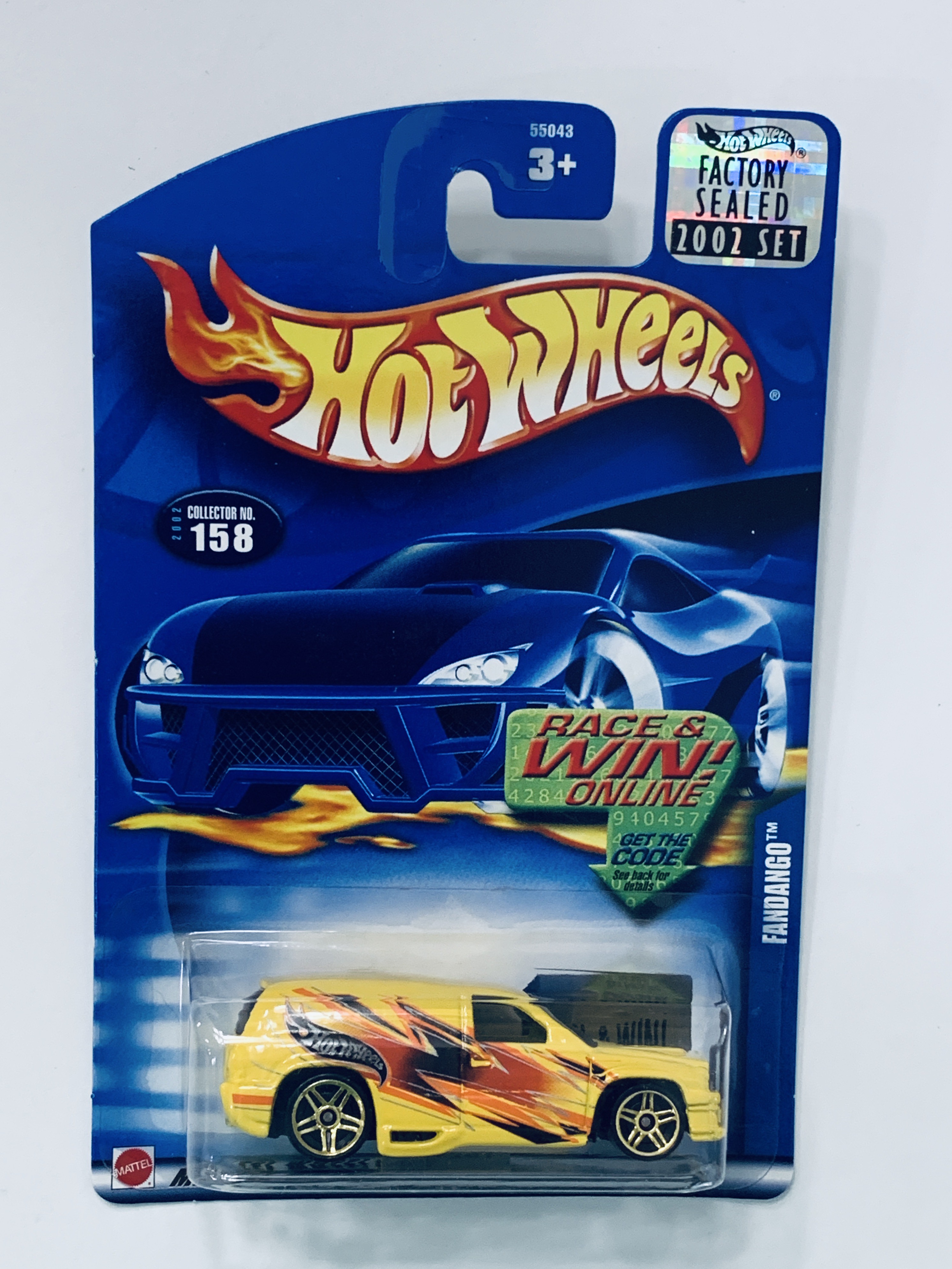 Hot Wheels 2002 Factory Set #158 Fandango