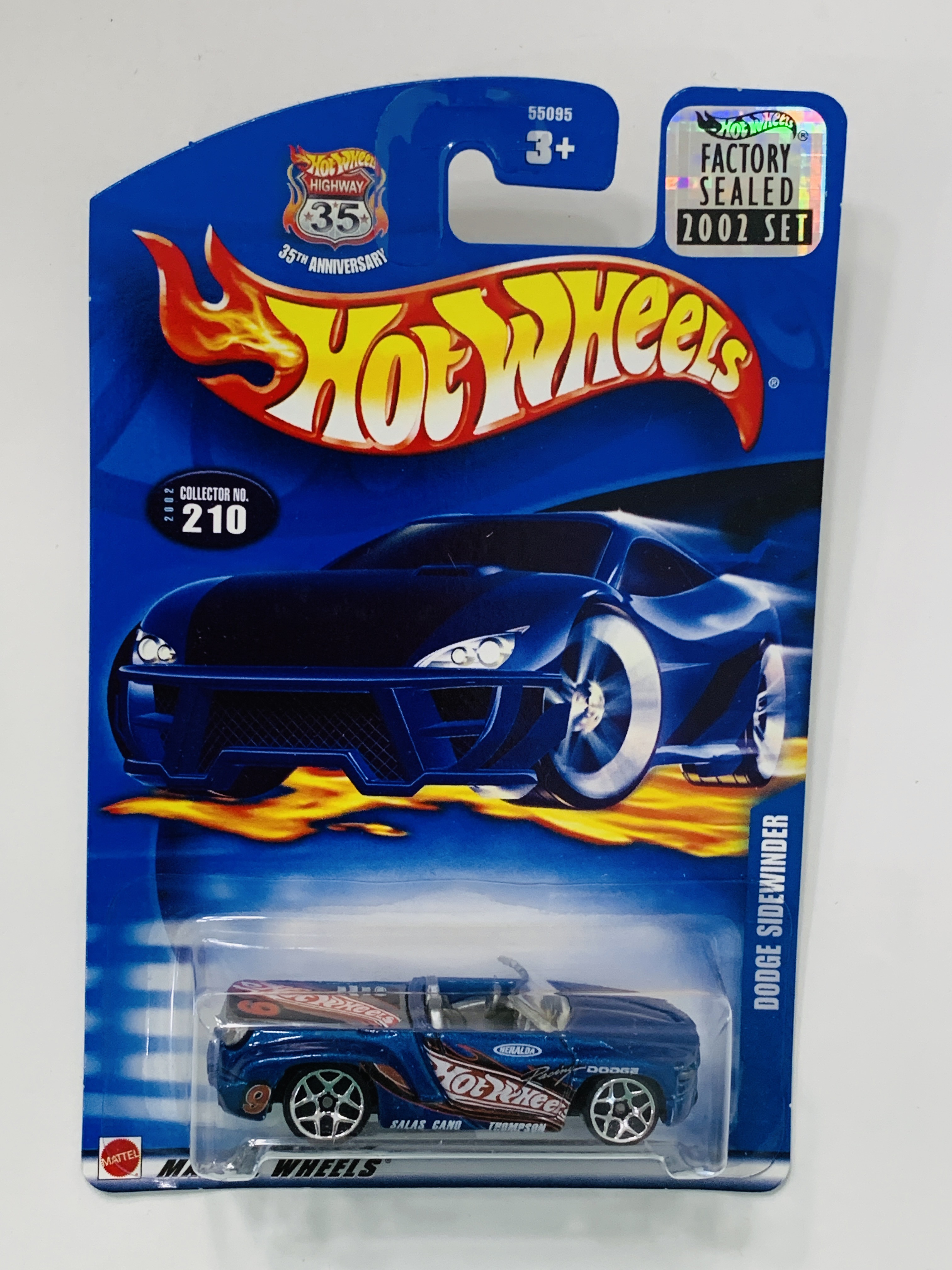 Hot Wheels 2002 Factory Set #210 Dodge Sidewinder