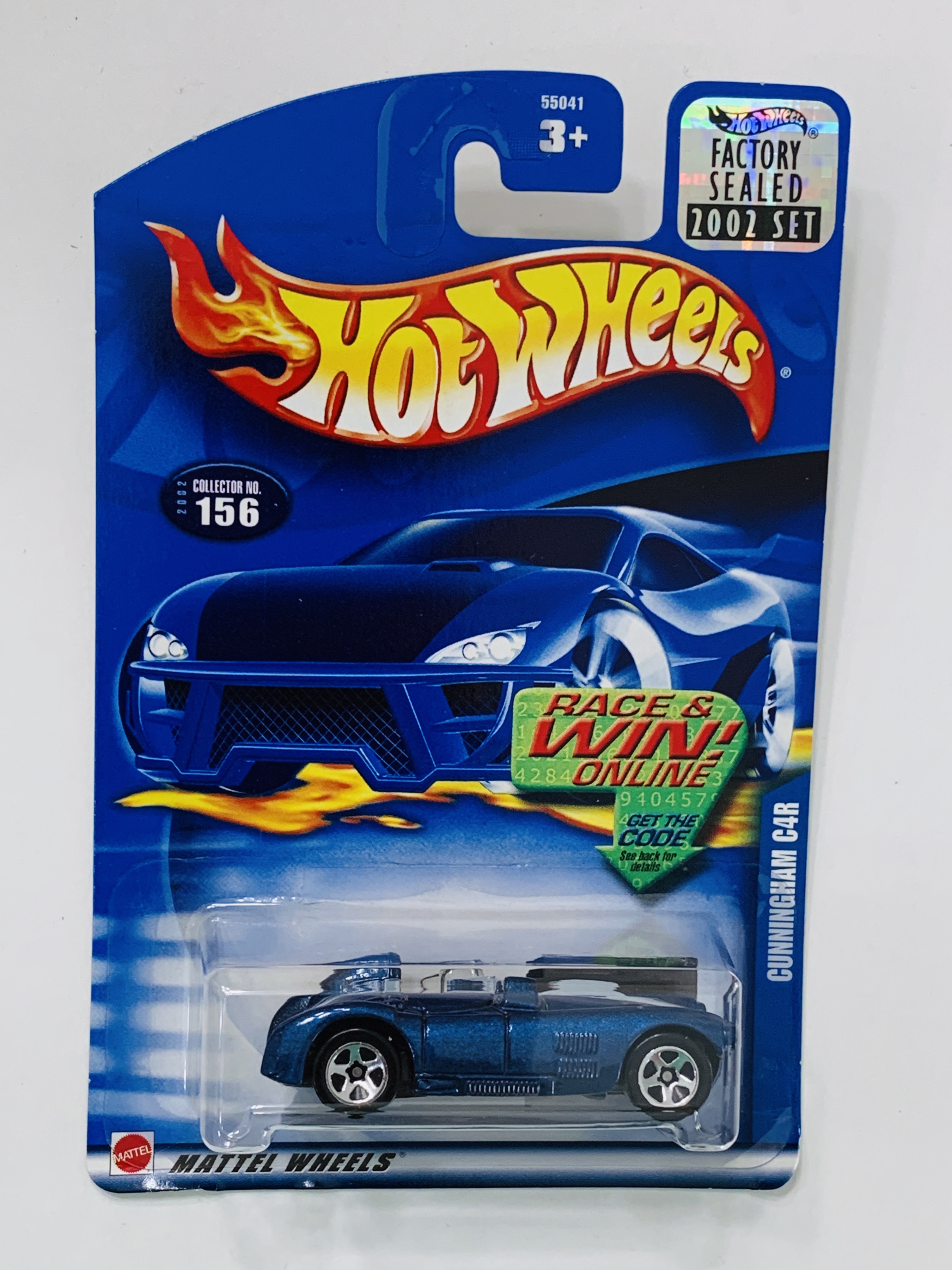 Hot Wheels 2002 Factory Set #156 Cunningham C4R