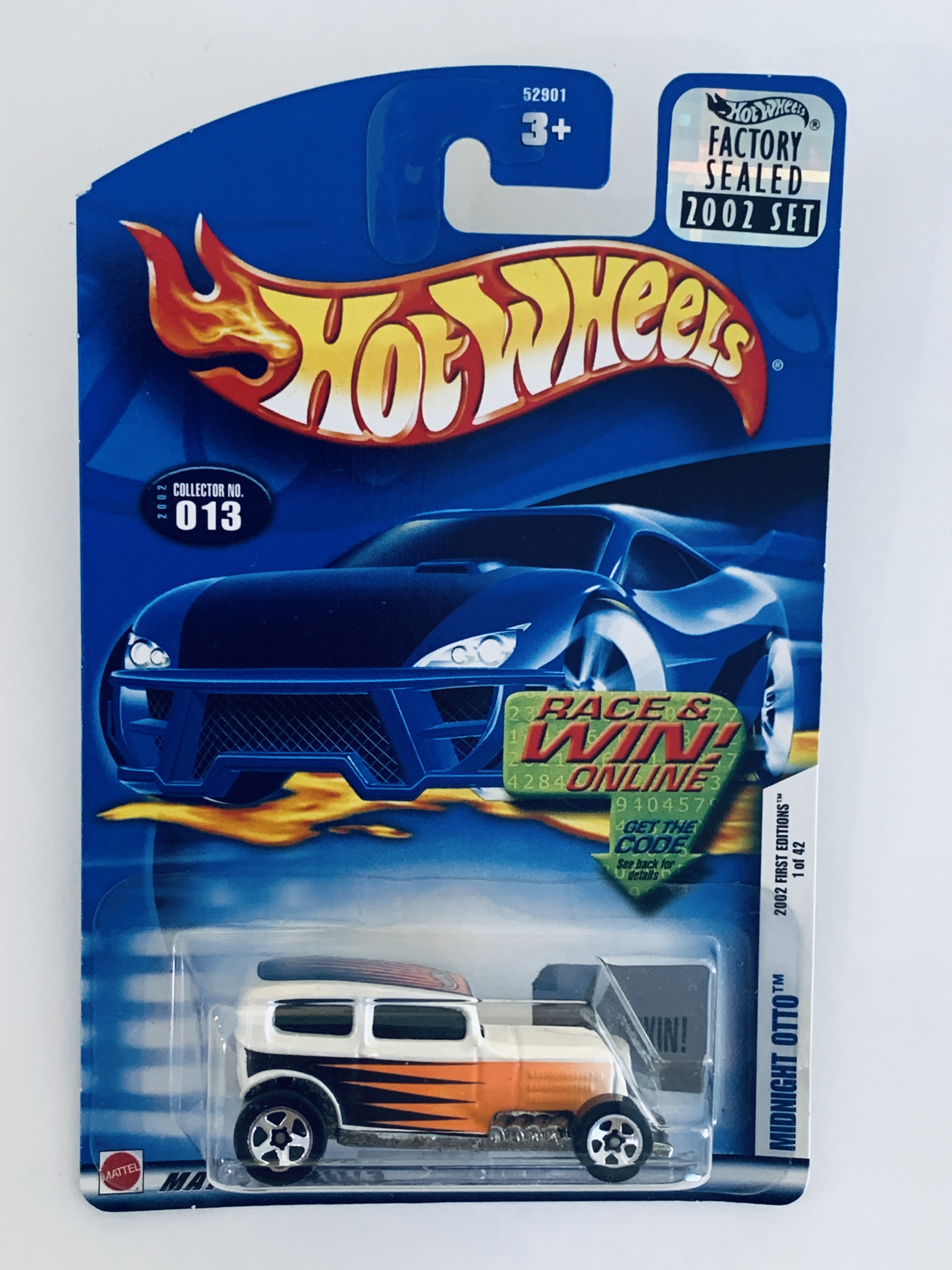 Hot Wheels 2002 Factory Set #013 Midnight Otto