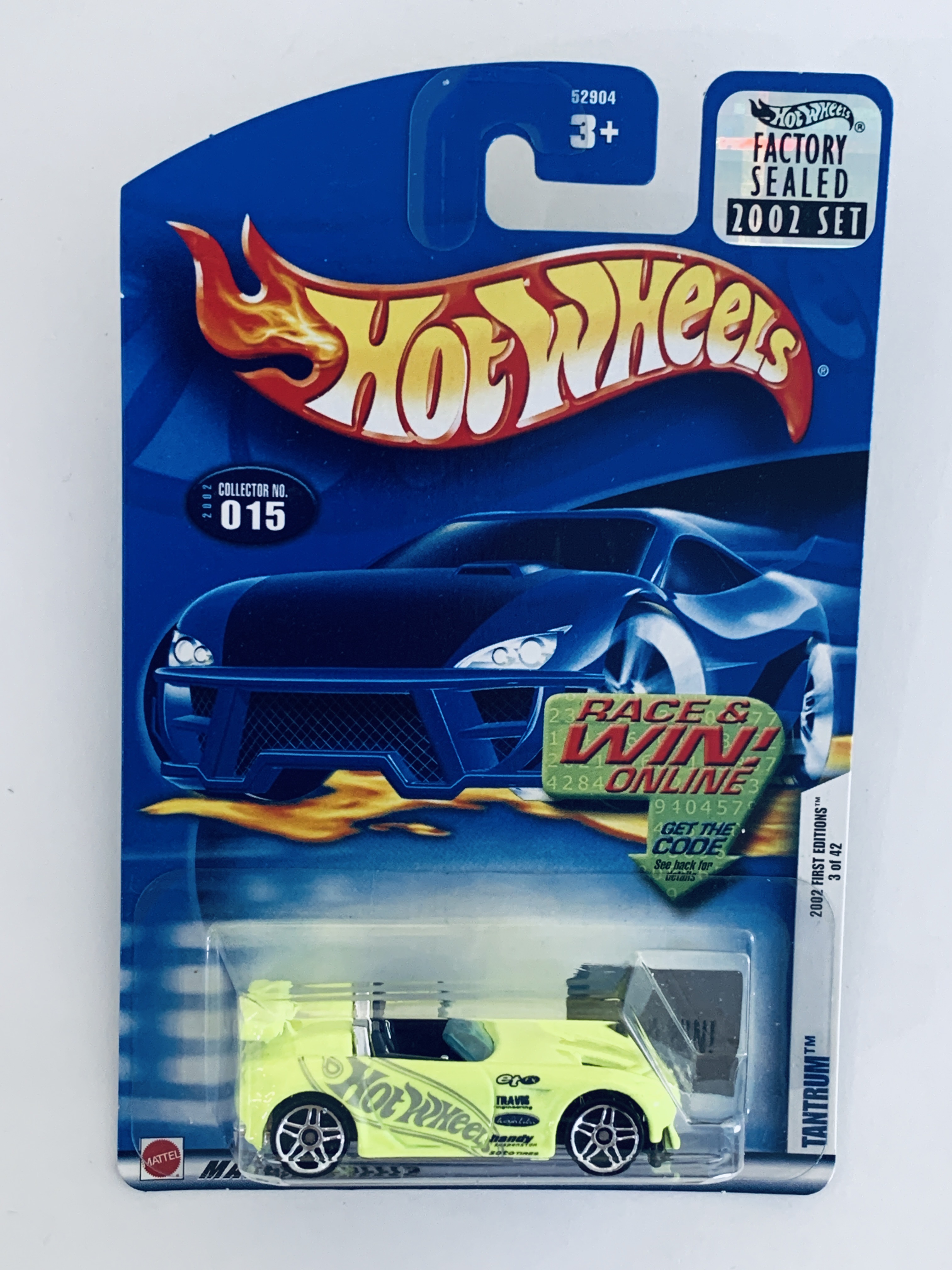 Hot Wheels 2002 Factory Set #015 Tantrum