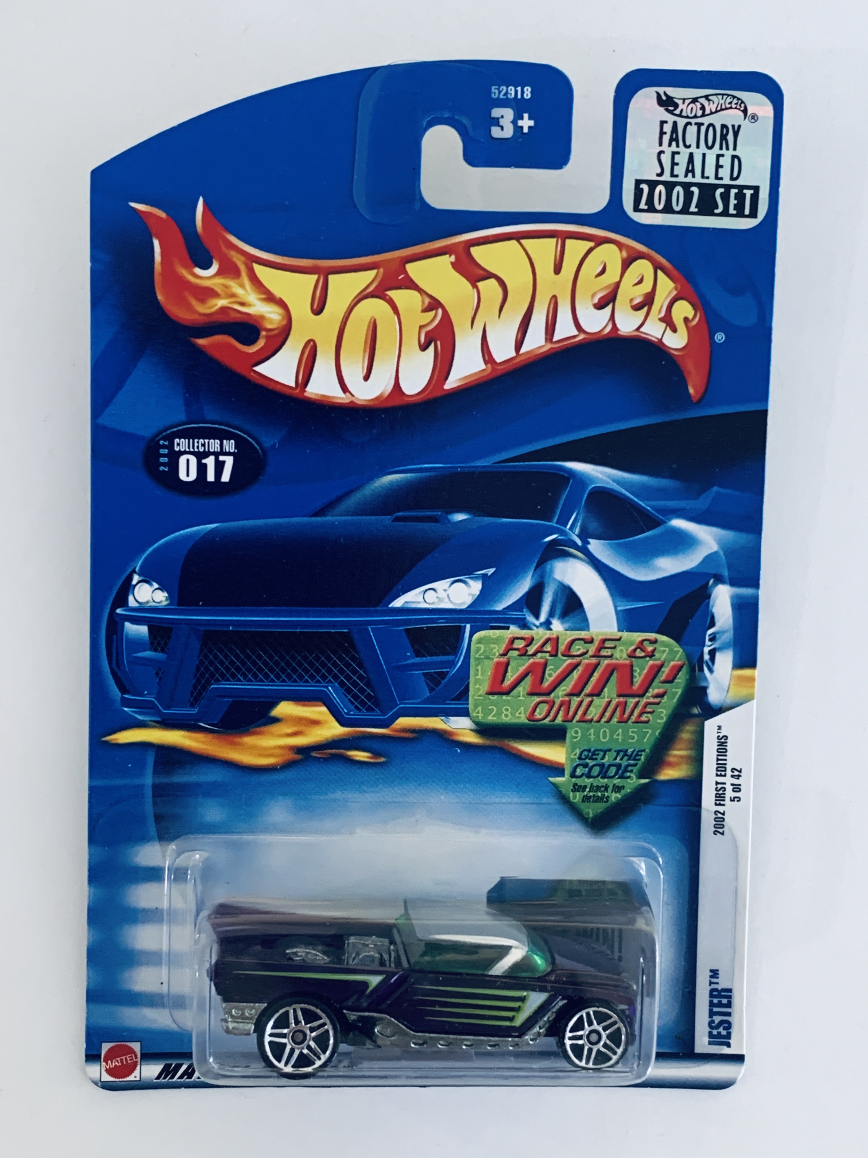 Hot Wheels 2002 Factory Set #017 Jester