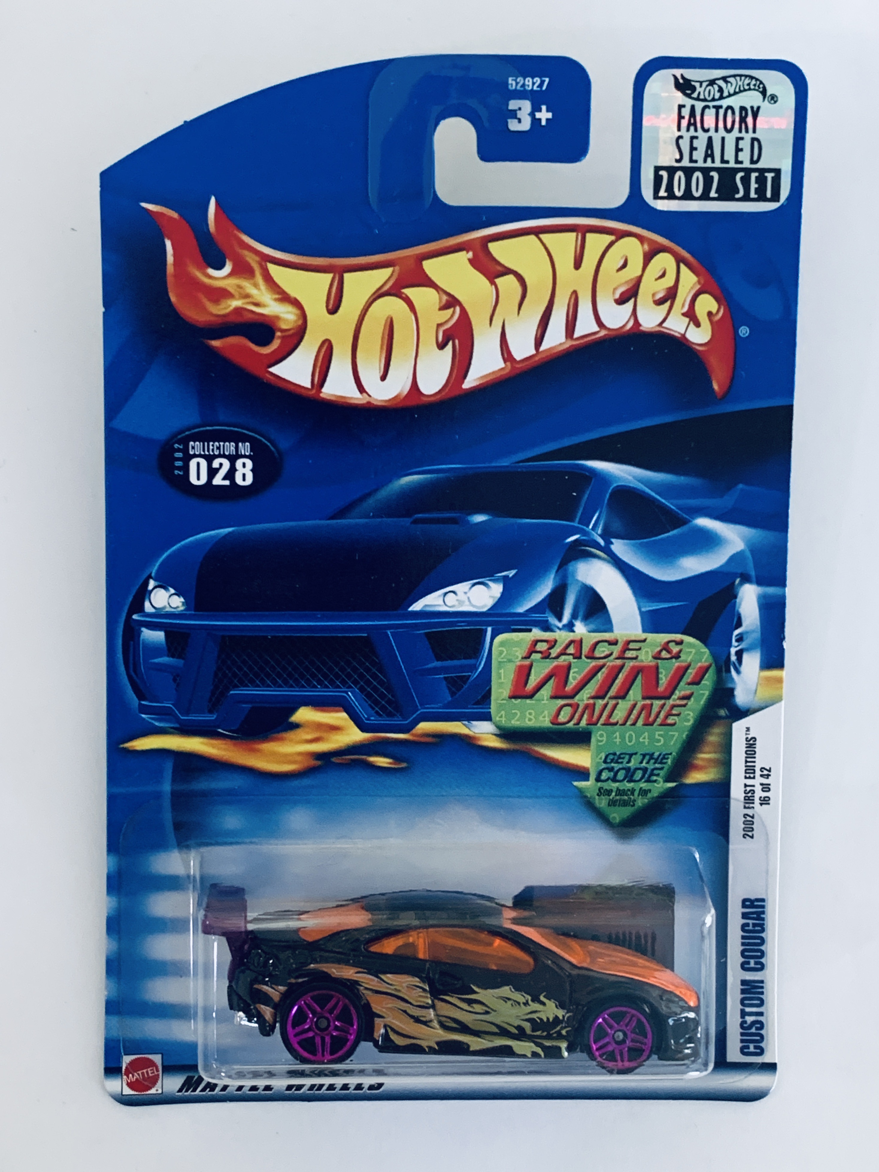 Hot Wheels 2002 Factory Set #028 Custom Cougar