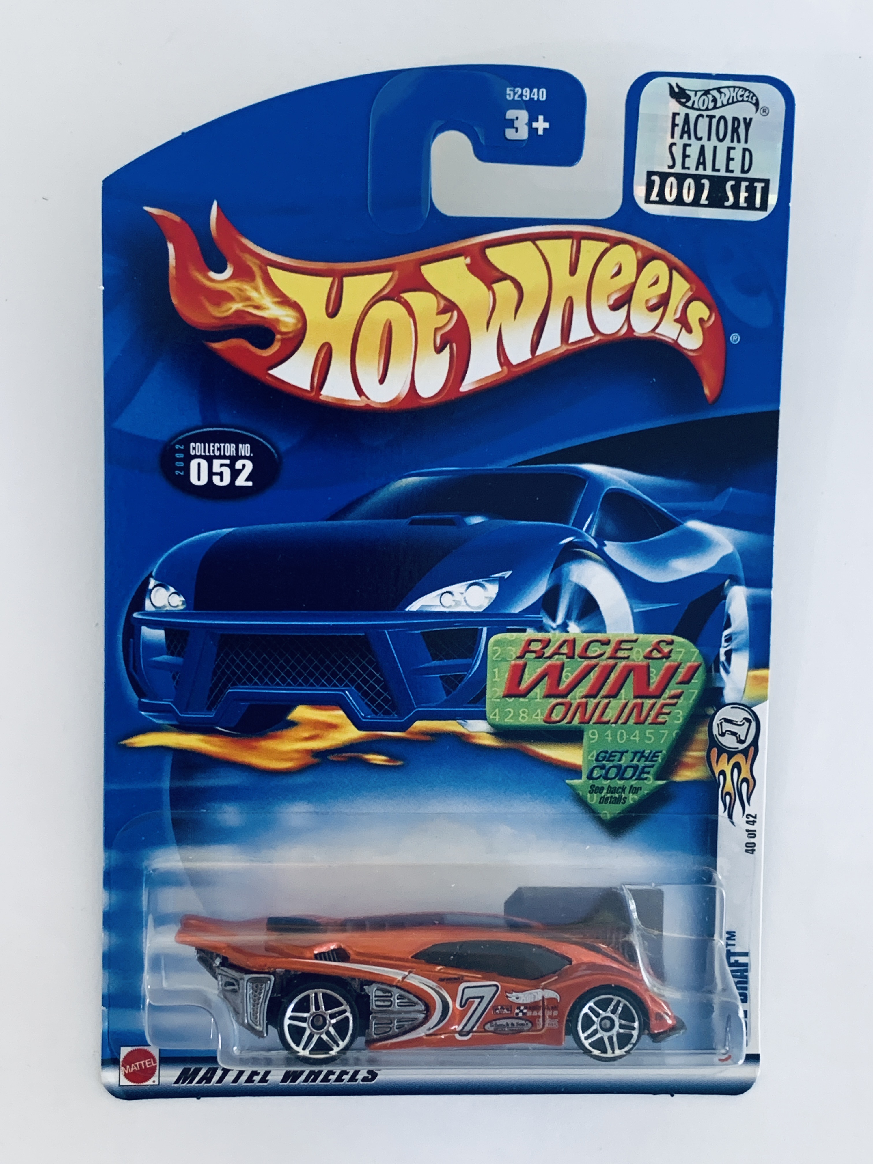 Hot Wheels 2002 Factory Set #052 Side Draft