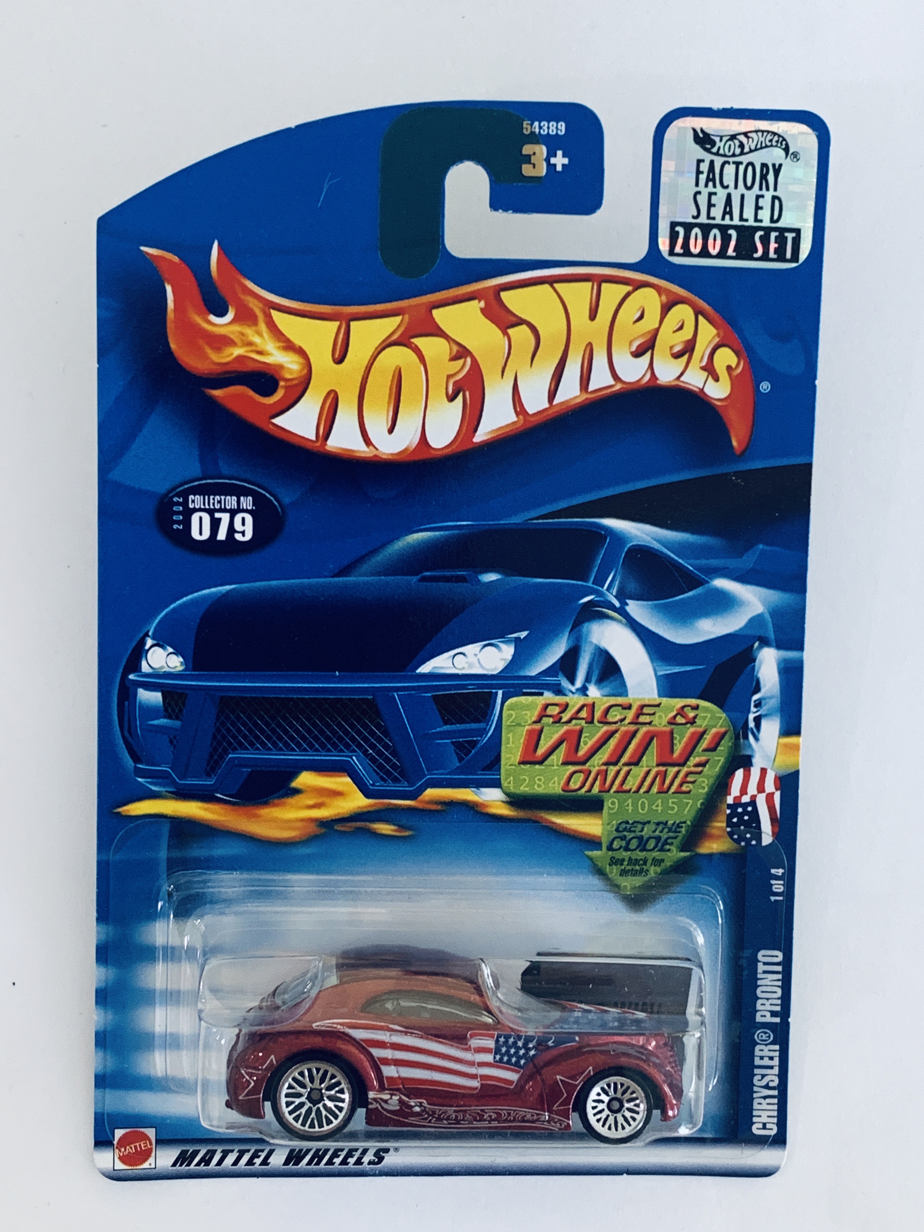 Hot Wheels 2002 Factory Set #079 Chrysler Pronto