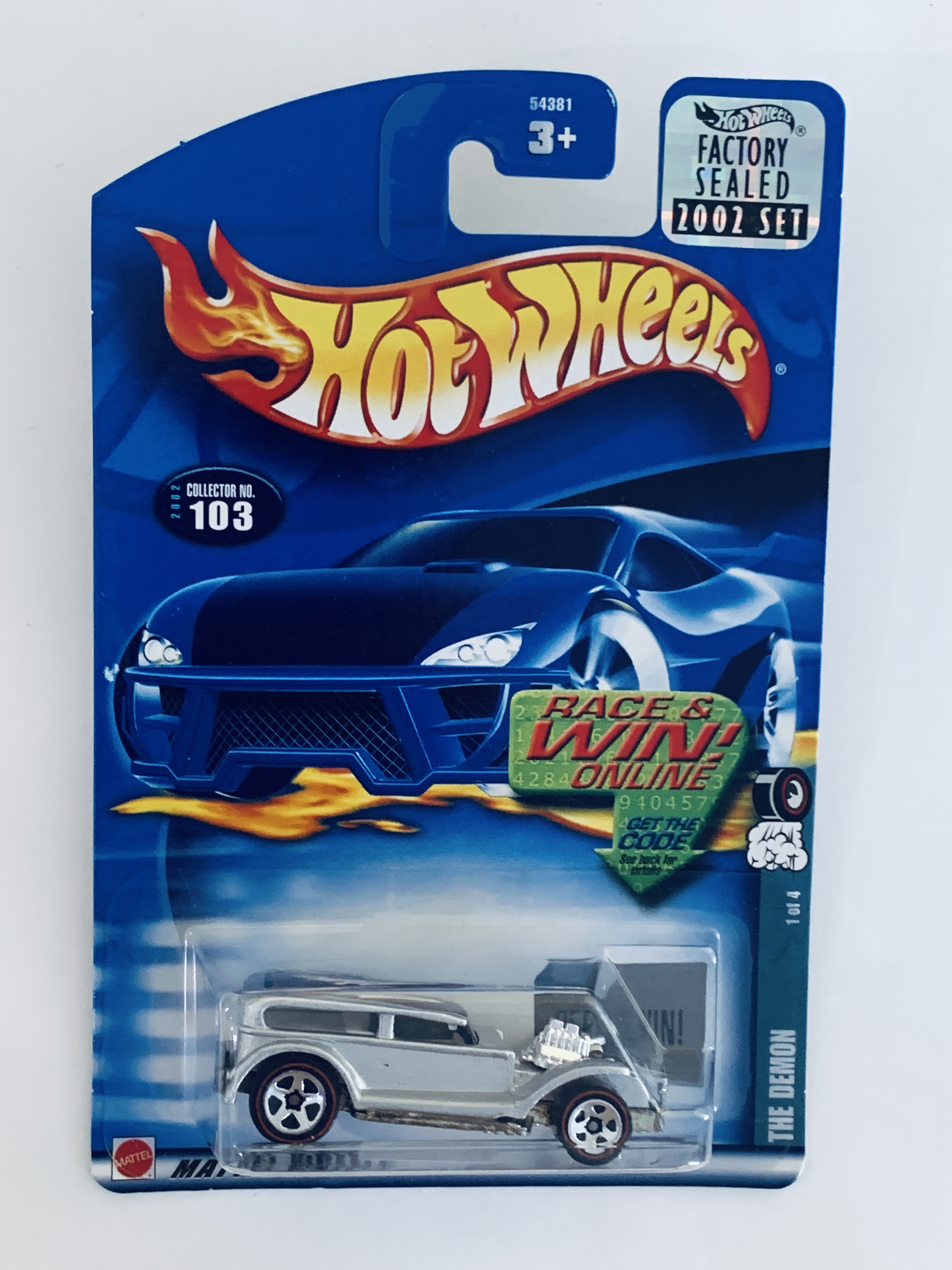 Hot Wheels 2002 Factory Set #103 The Demon