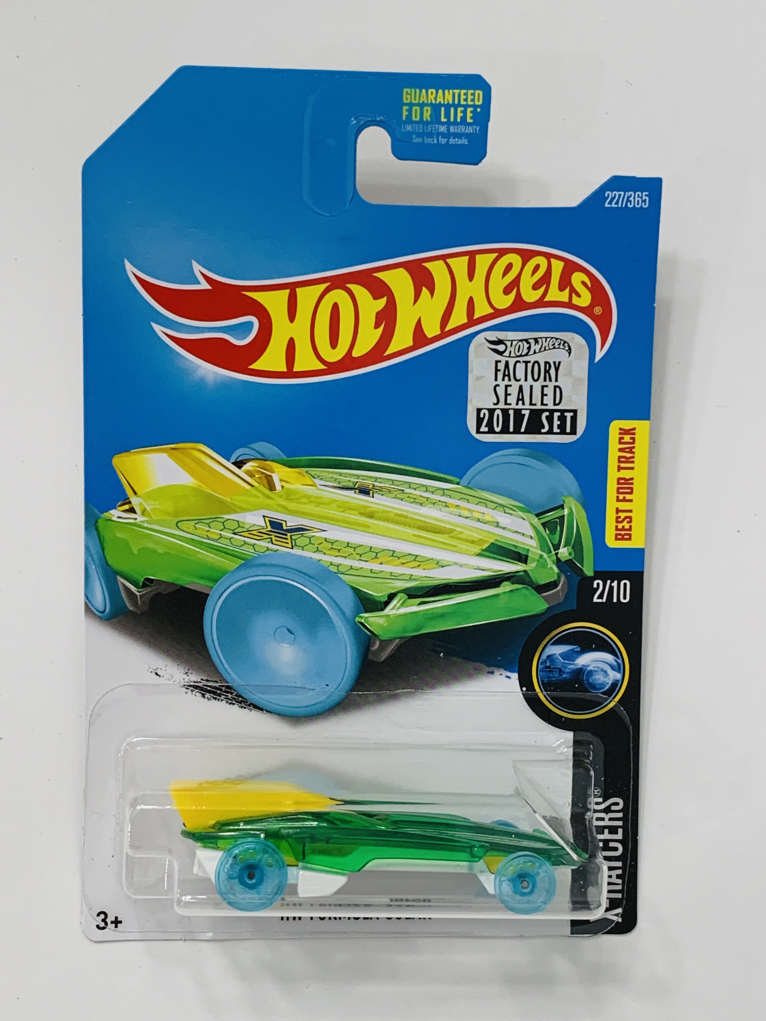 Hot Wheels 2017 Factory Set #227 HW Formula Solar