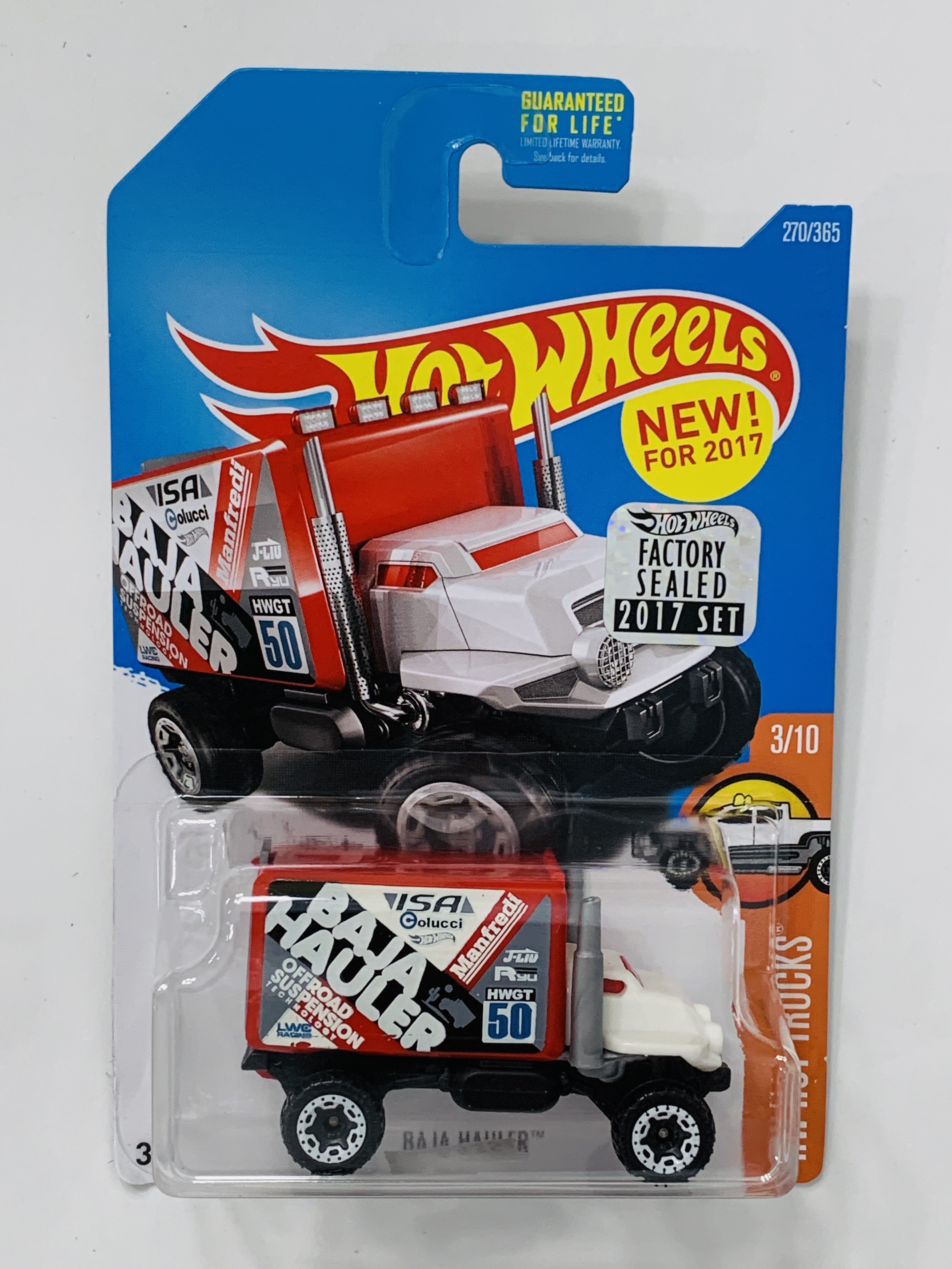 Hot Wheels 2017 Factory Set #270 Baja Hauler