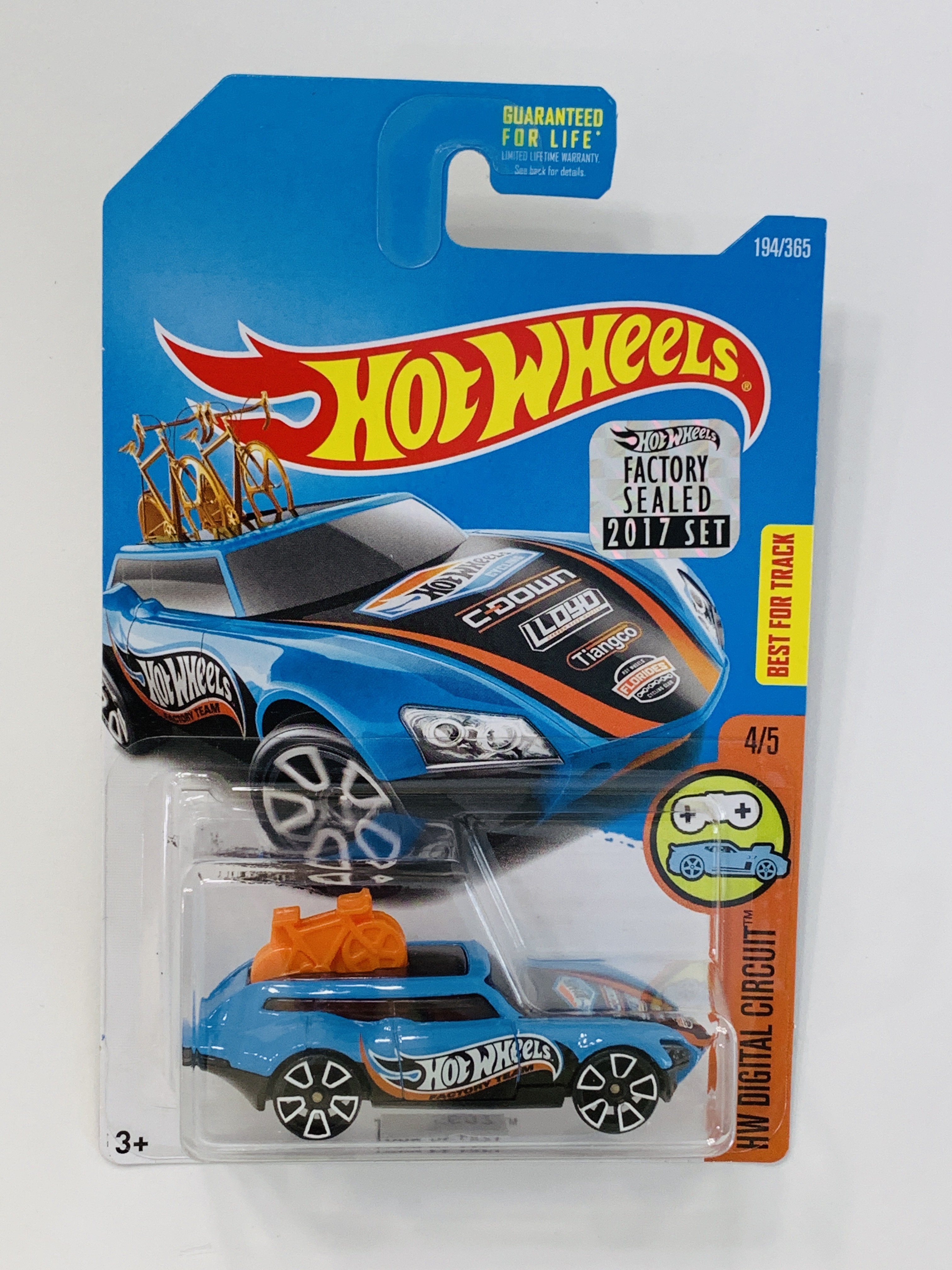 Hot Wheels 2017 Factory Set #194 Tour De Fast