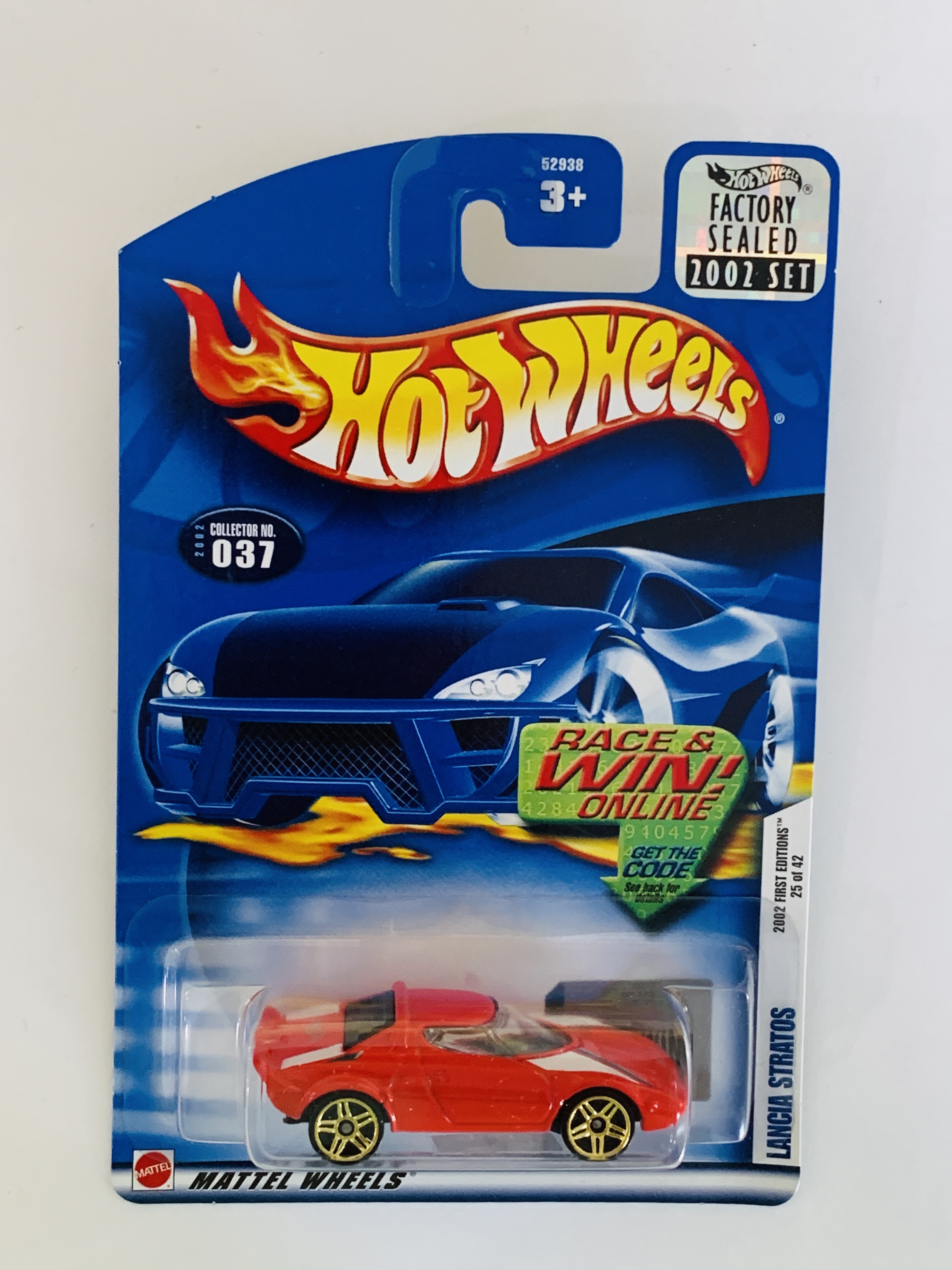 Hot Wheels 2002 Factory Set #037 Lancia Stratos