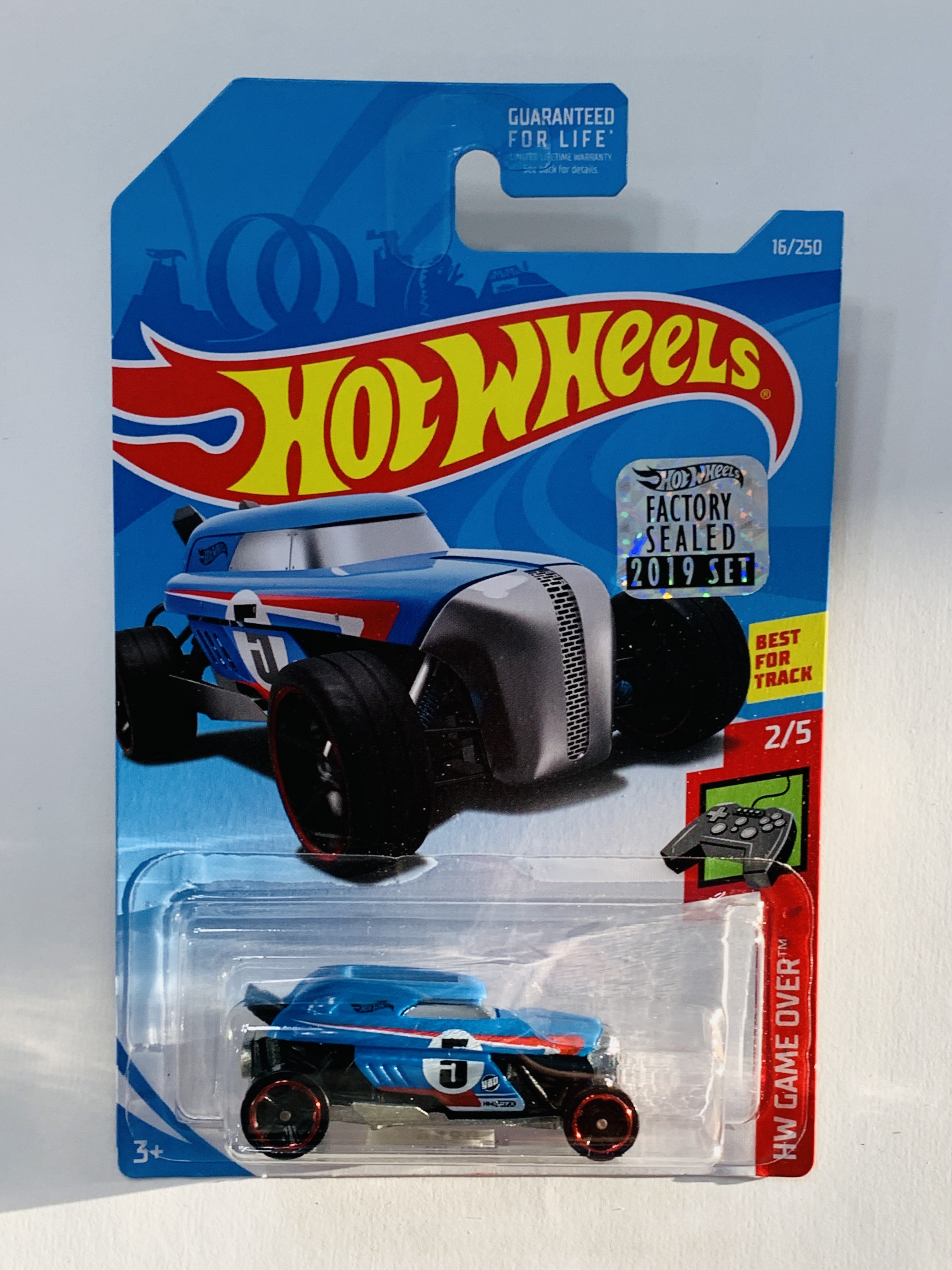 Hot Wheels 2019 Factory Set #16 Rip Rod - Blue