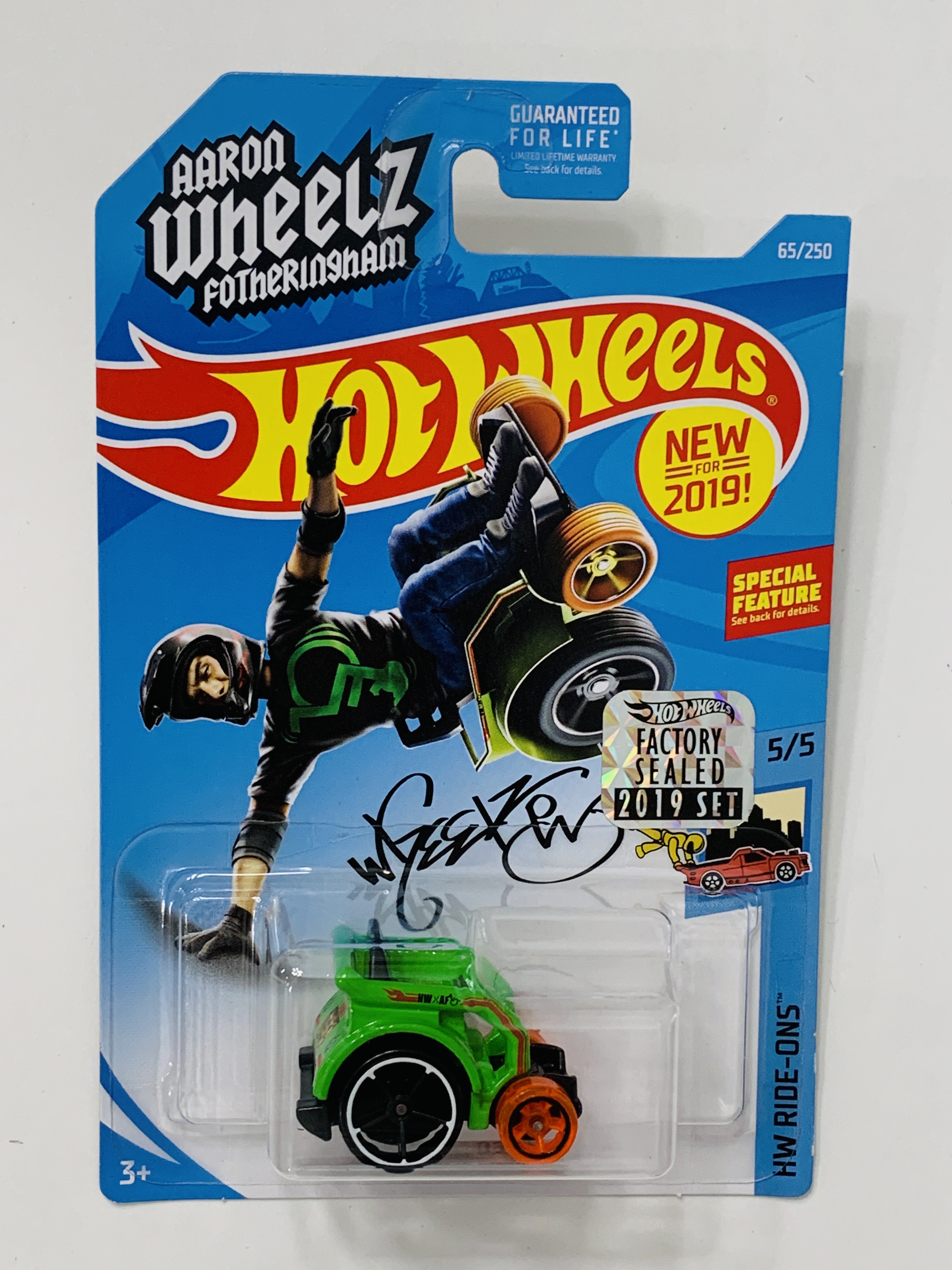 Hot Wheels 2019 Factory Set #65 Wheelie Chair - Green