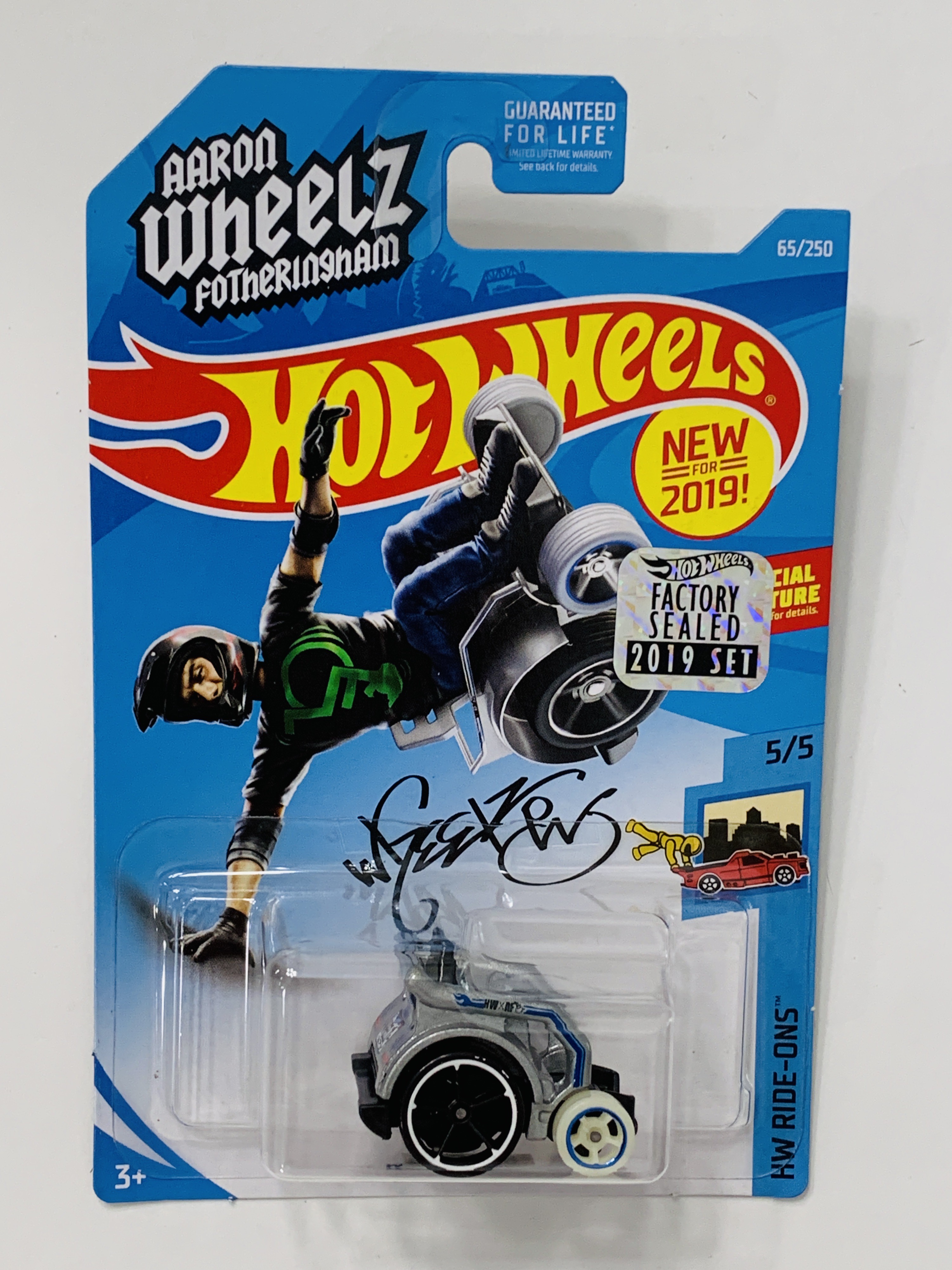 Hot Wheels 2019 Factory Set #65 Wheelie Chair - Silver