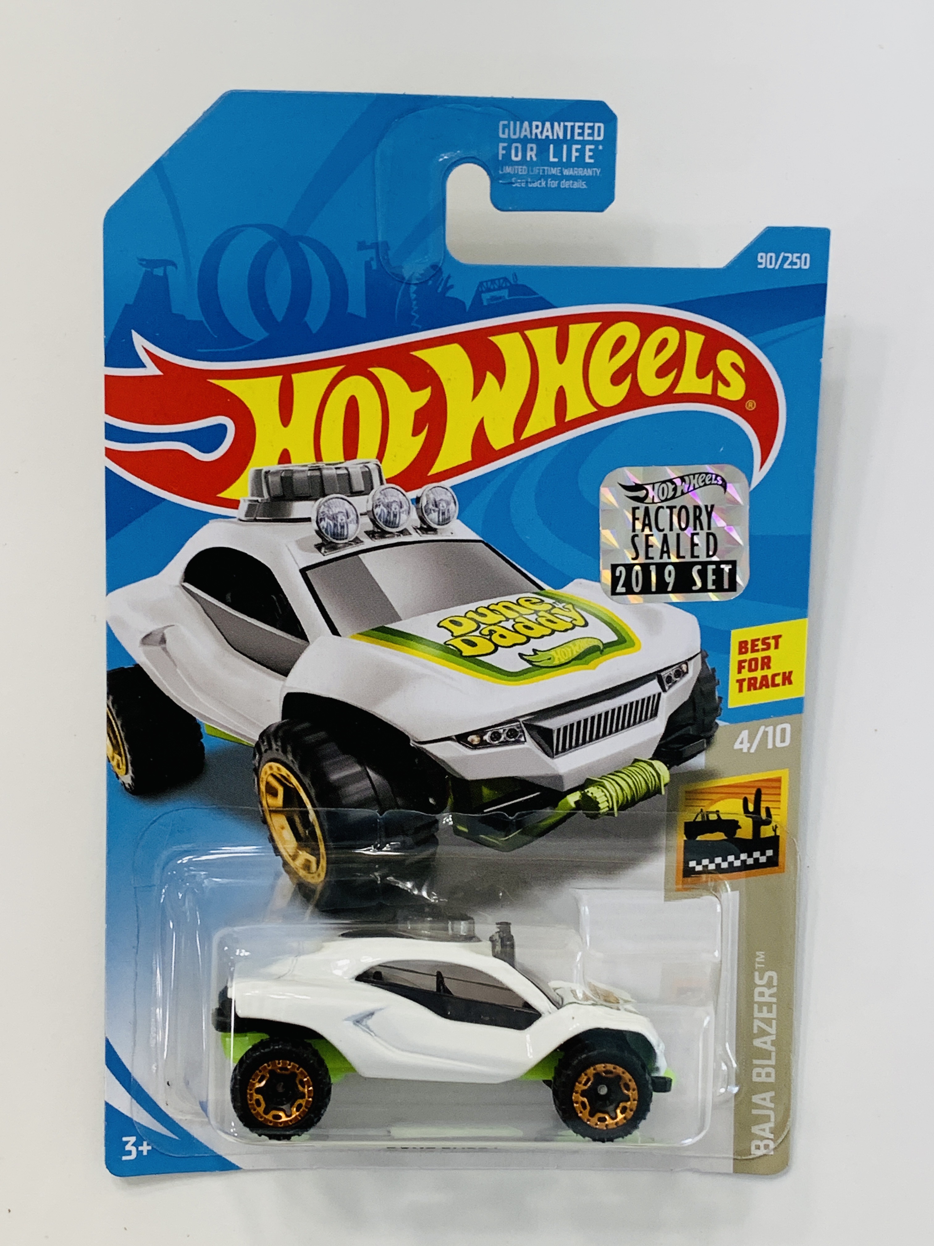 Hot Wheels 2019 Factory Set #90 Dune Daddy - White