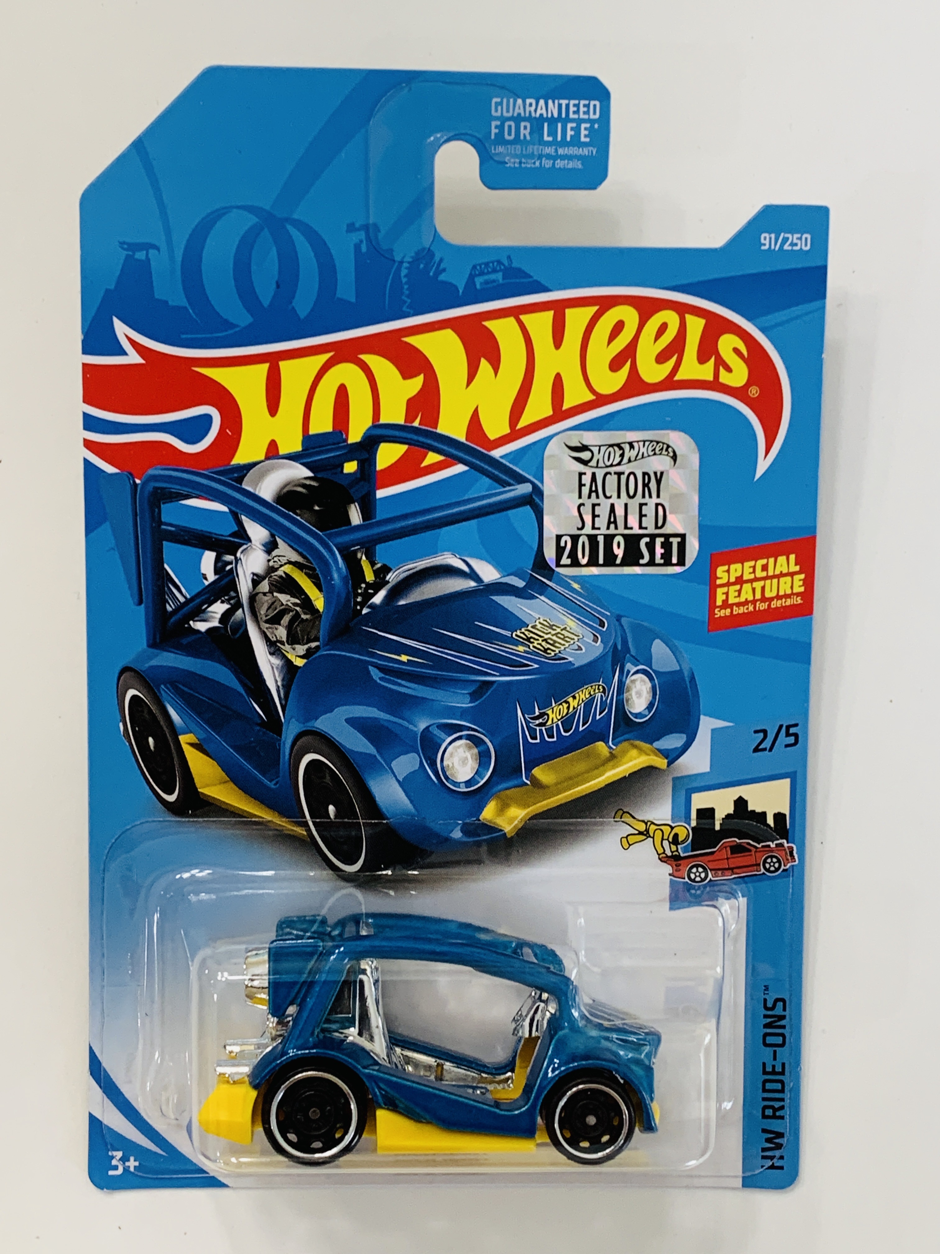 Hot Wheels 2019 Factory Set #91 Kick Kart - Blue