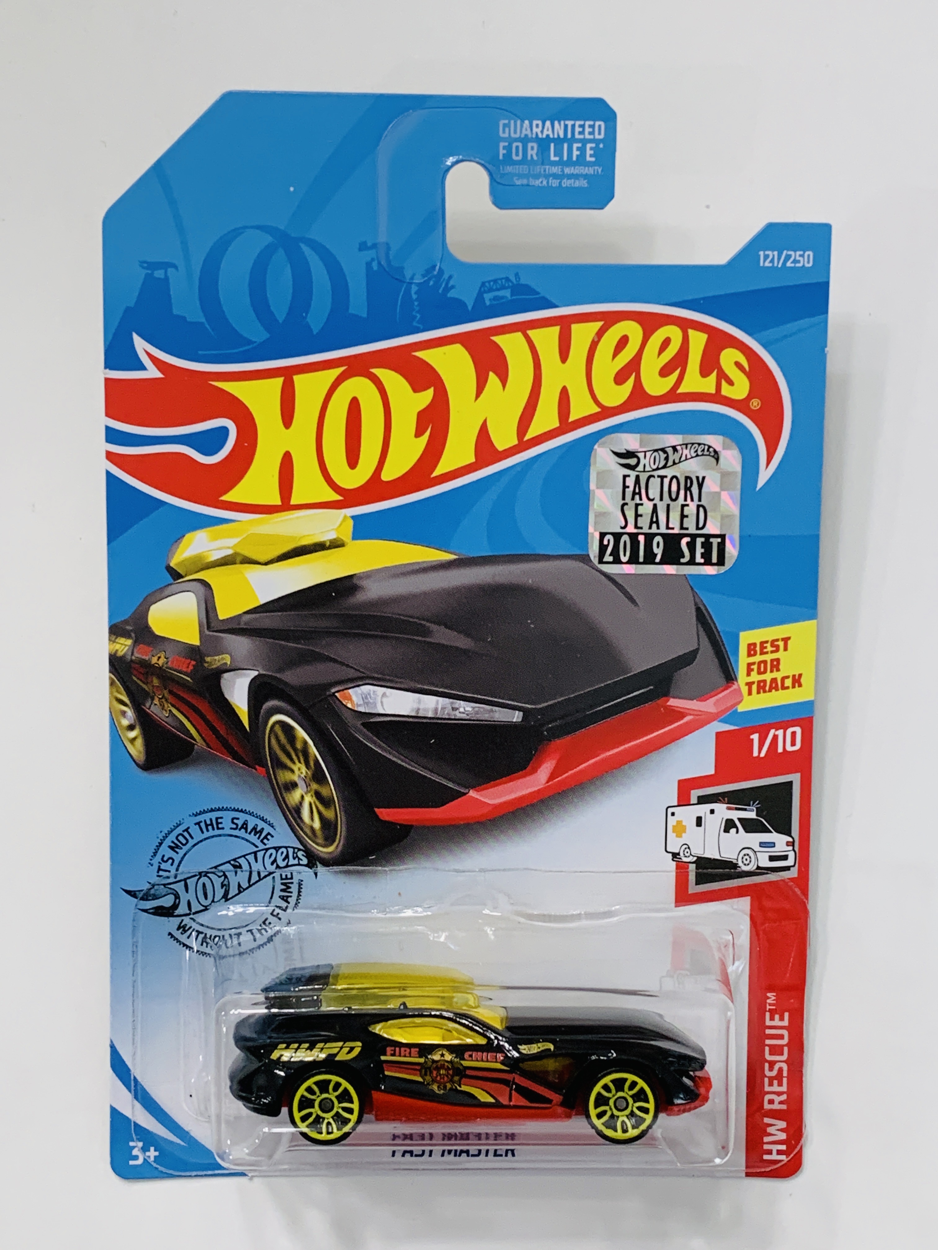 Hot Wheels 2019 Factory Set #121 Fast Master - Black