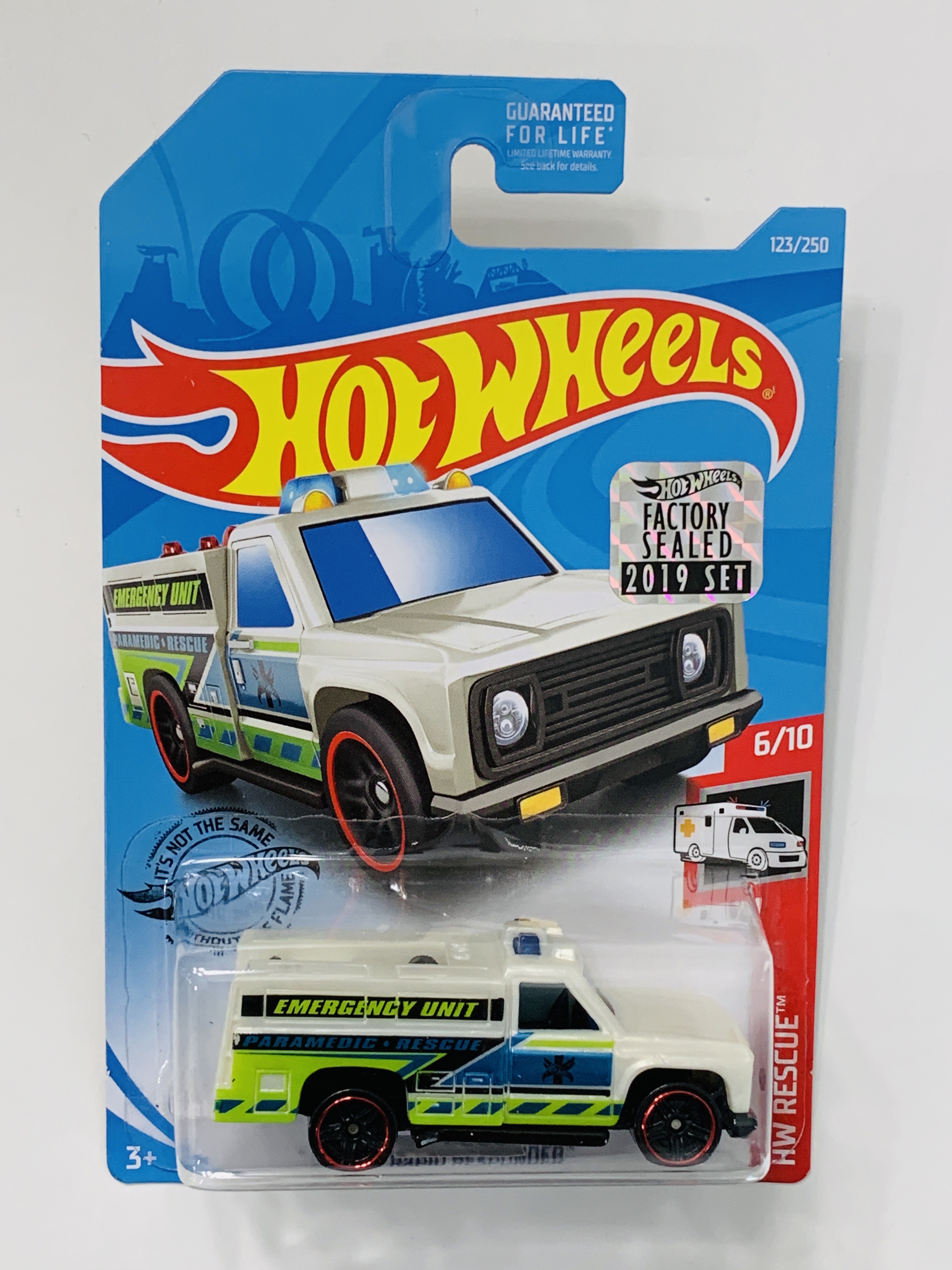 Hot Wheels 2019 Factory Set #123 HW Rapid Responder - White