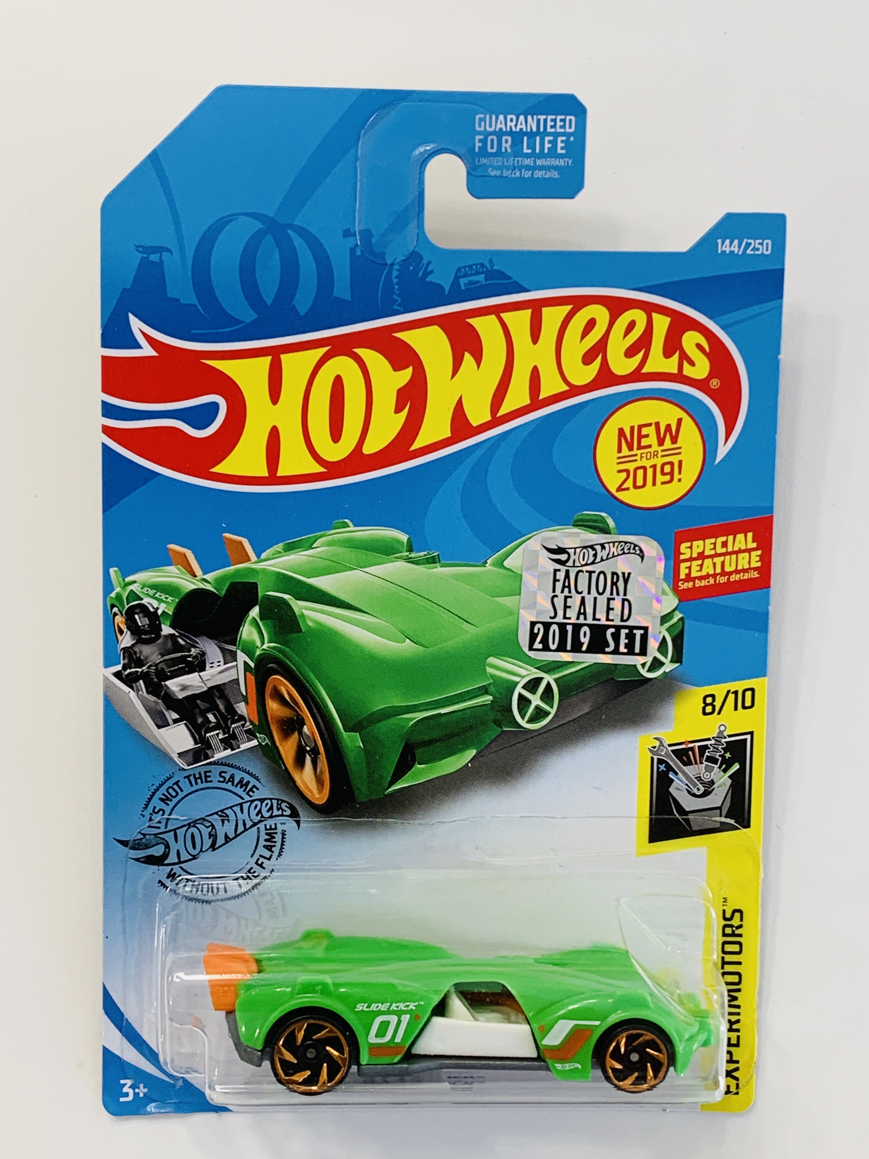 Hot Wheels 2019 Factory Set #144 Slide Kick - Green