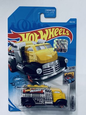 Hot Wheels 2019 Factory Set #190 Fast Gassin' - Yellow