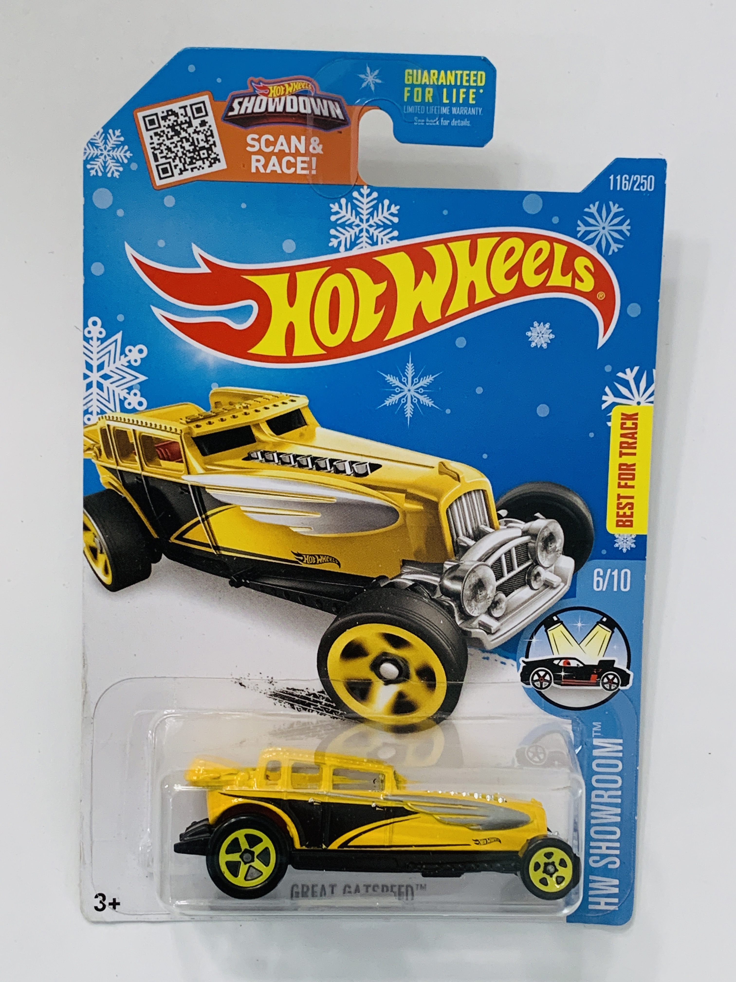 Hot Wheels #116 Great Gatspeed - Snowflake Card