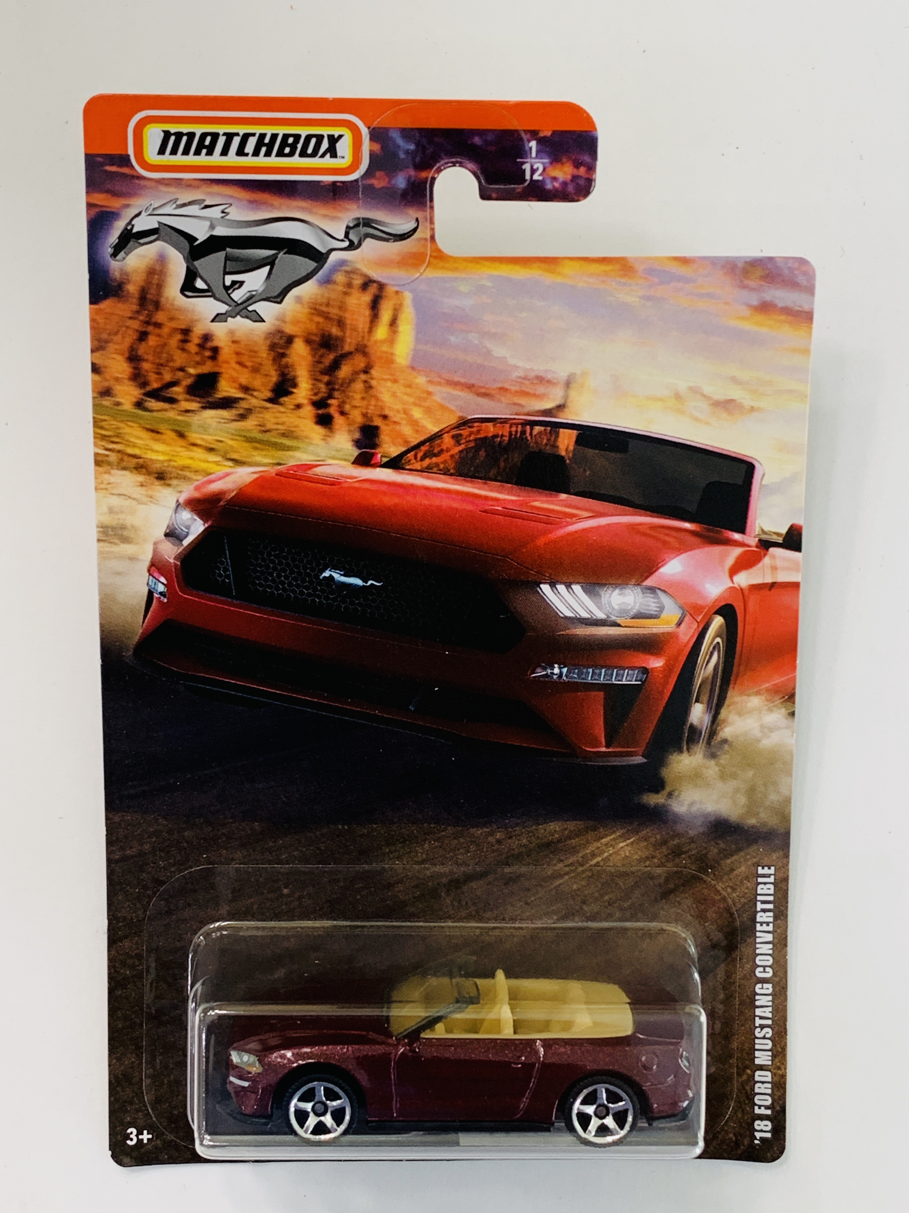 Matchbox Mustang Series '18 Ford Mustang Convertible