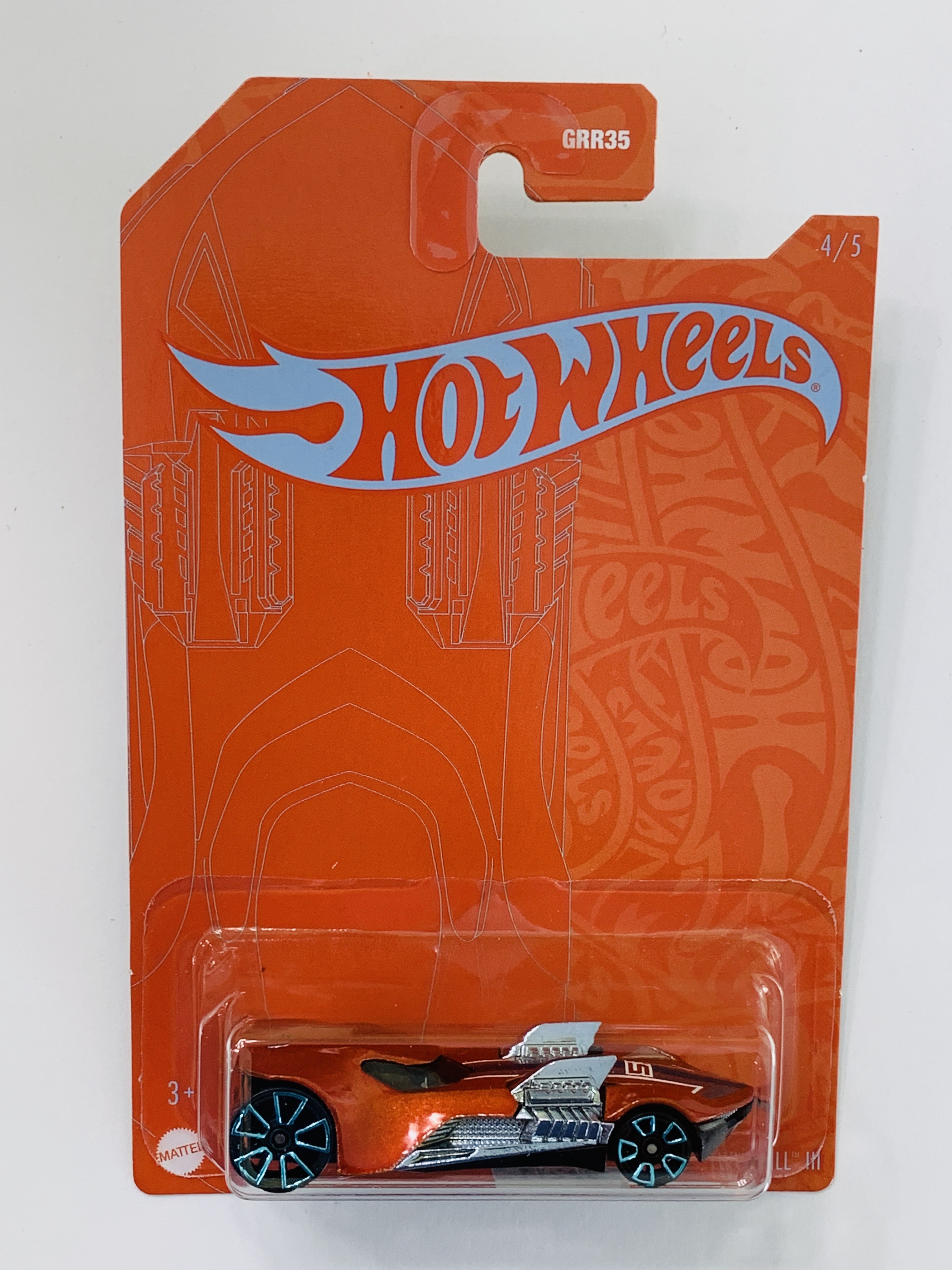  Hot Wheels 53rd Anniversary Orange And Blue Twin Mill III