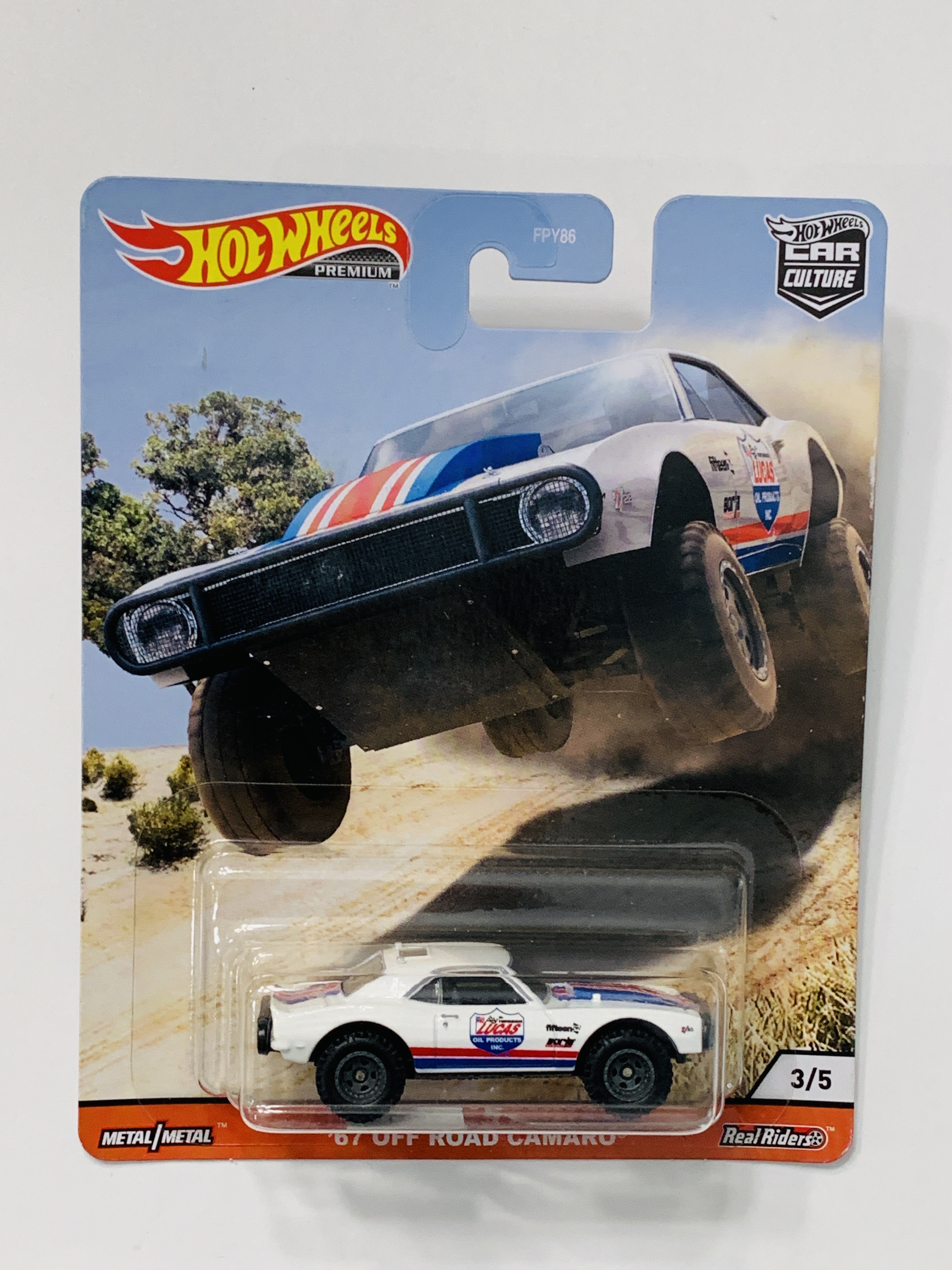 Hot Wheels Premium Wild Terrain '67 Off Road Camaro